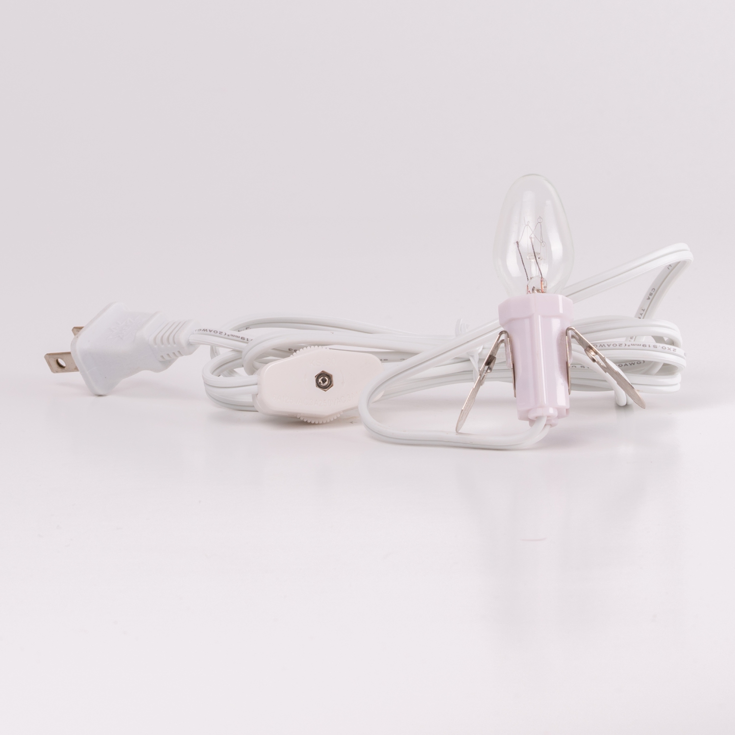 Virgin Mary Porcelain Night Light - Plug In Decorative Table Lamp