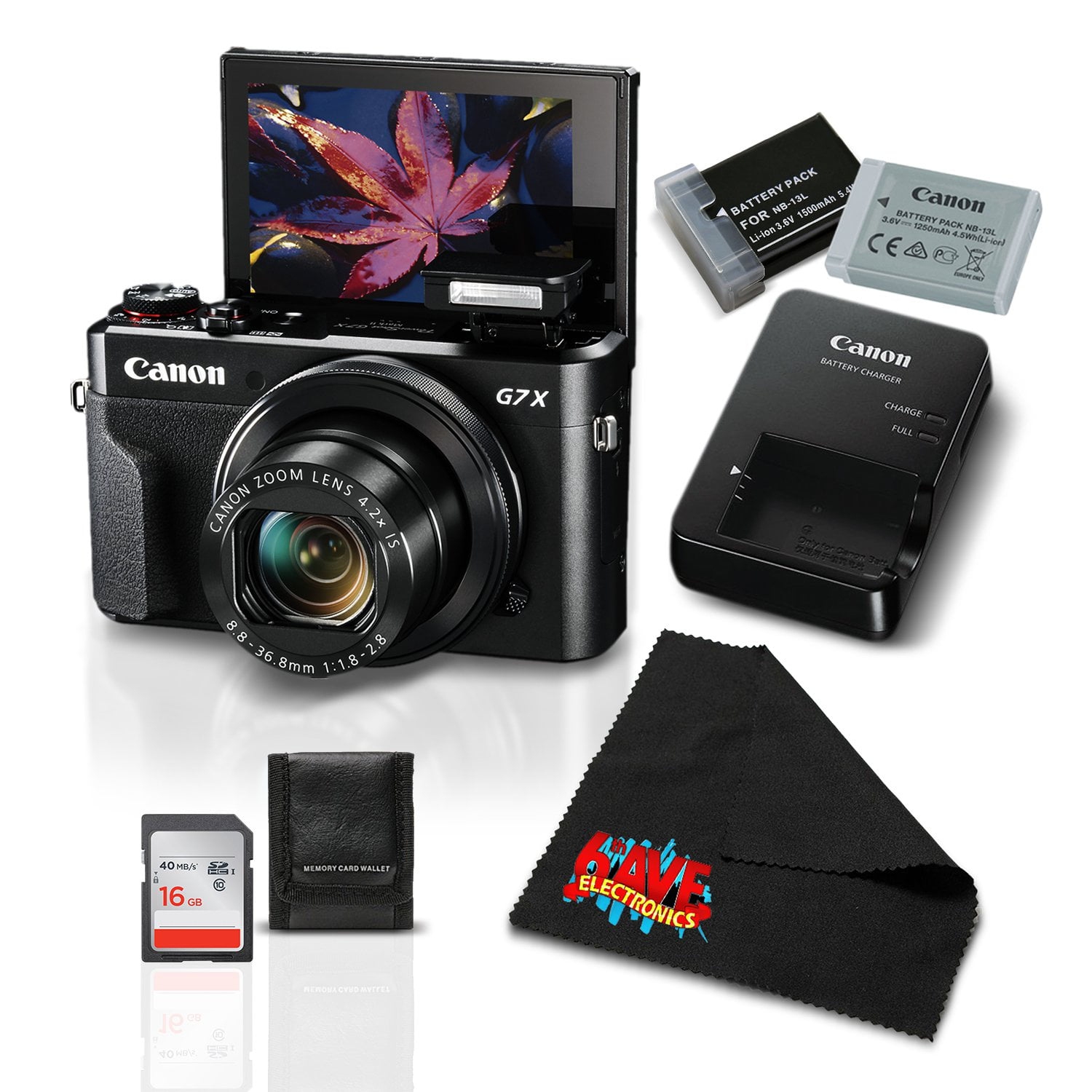 Canon PowerShot G7 X Mark II with Accessories Bundle | Best