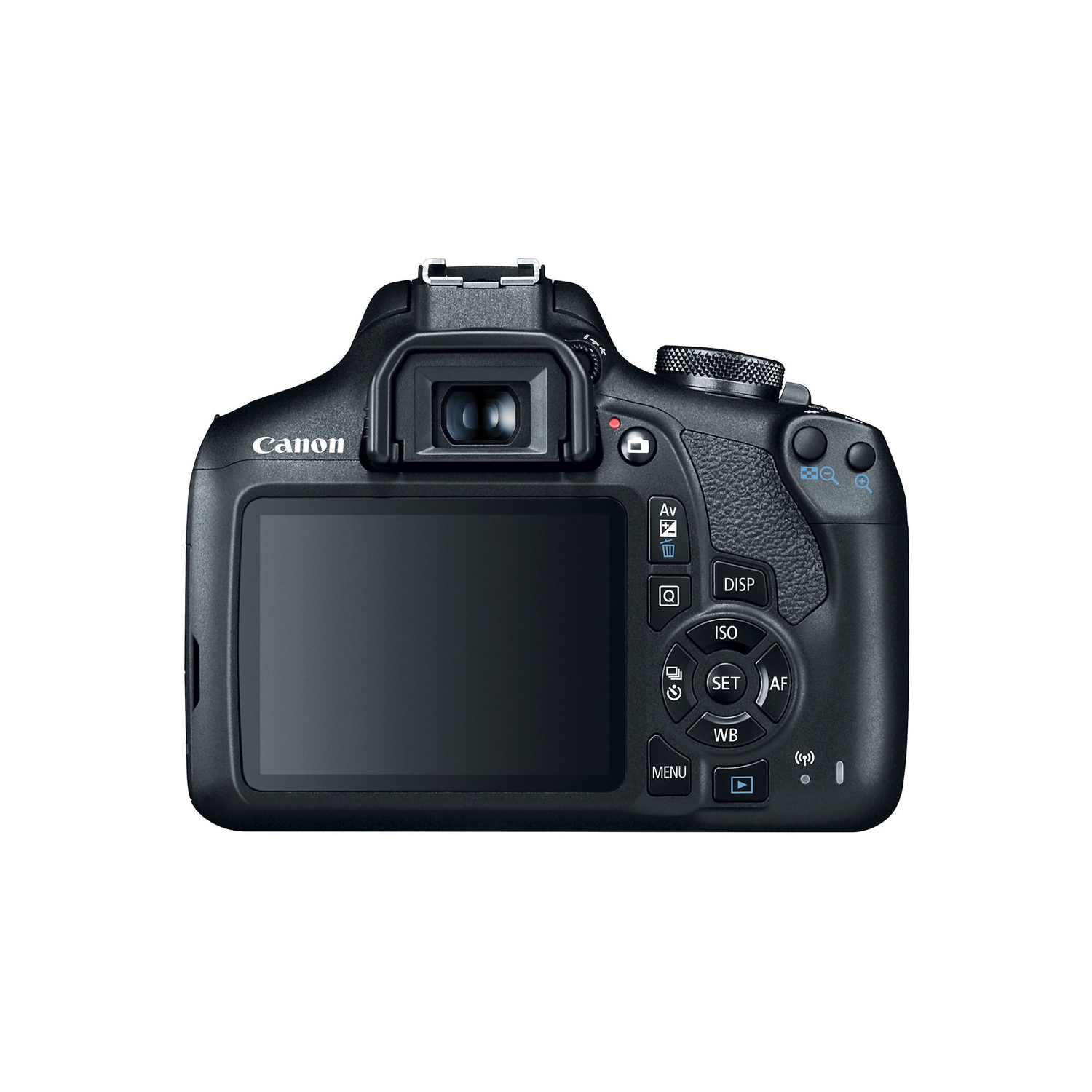 Canon EOS Rebel T7 DSLR Camera with 18-55mm Lens, 64GB Card, Software, and Tripod Bundle