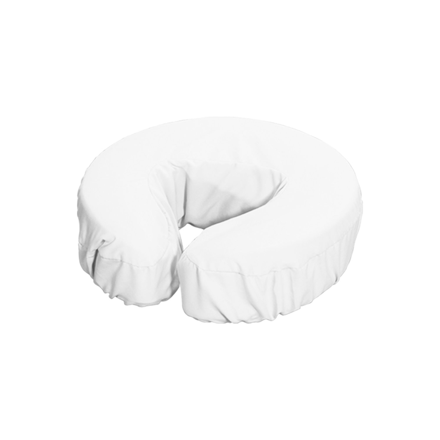 Ensemble de 12 housses de coussin de visage en microfibre de Master massage - Blanc