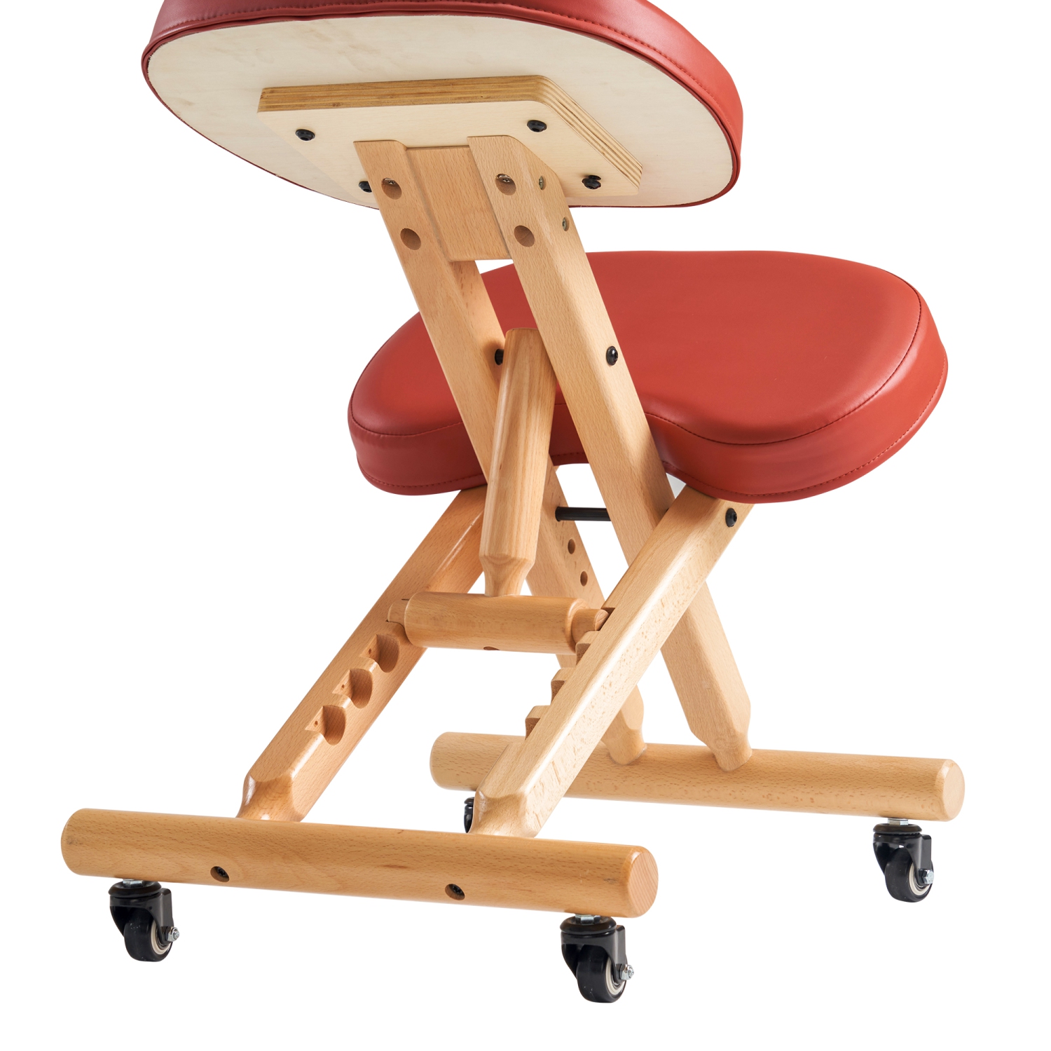 Master Massage Comfort Plus Wooden Kneeling Chair Prefect for Home, Office & Meditation