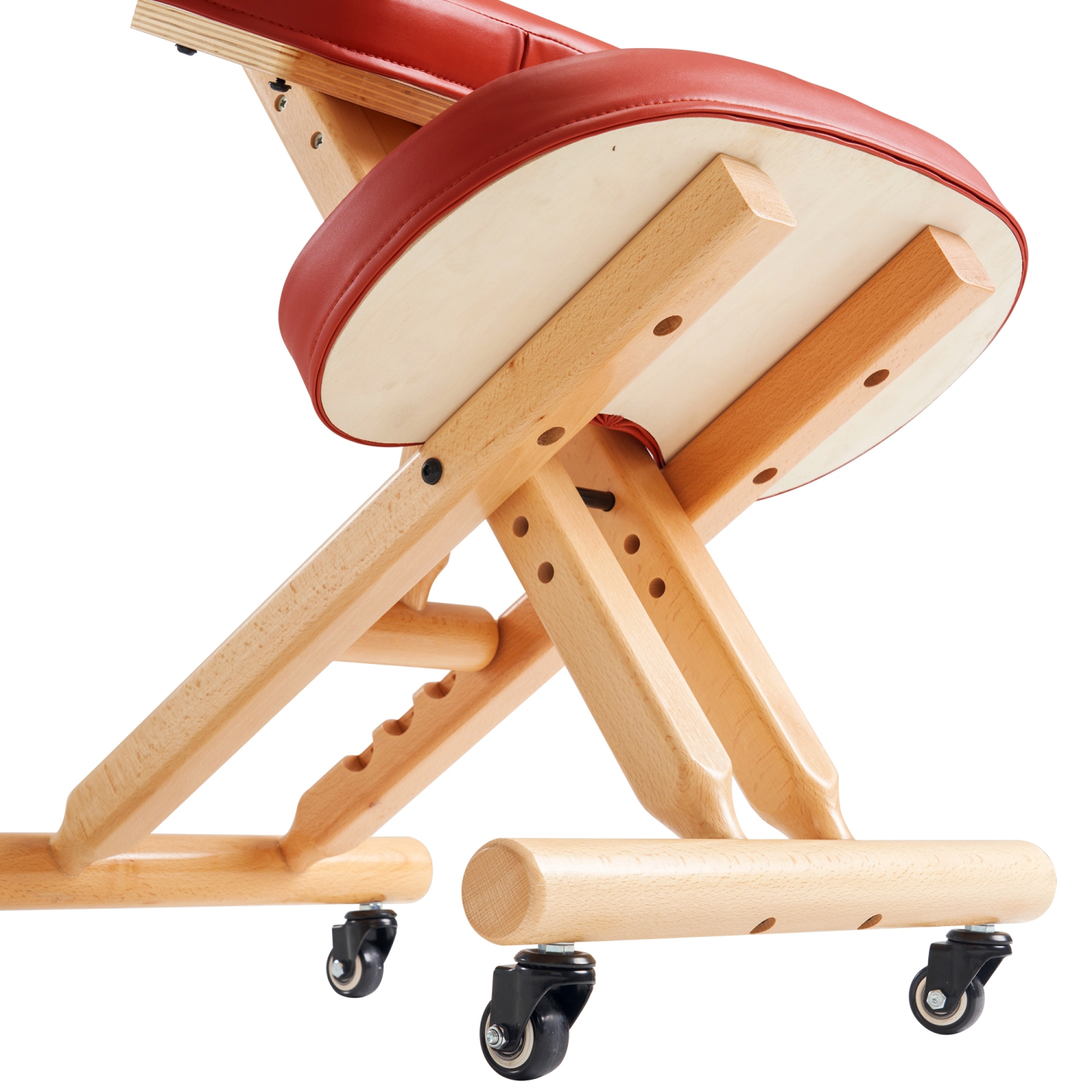 Master Massage Comfort Plus Wooden Kneeling Chair Prefect for Home, Office & Meditation