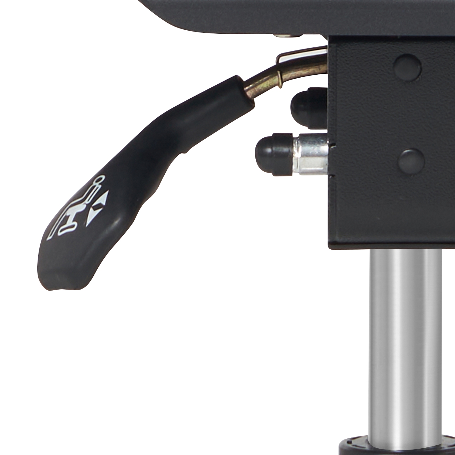 Master Massage Berkeley Ergonomic Posture Saddle Chair-Part Saddle Stool- Hydraulic Swivel Rolling Seat Stool with Adjustable Title Angle and Height-