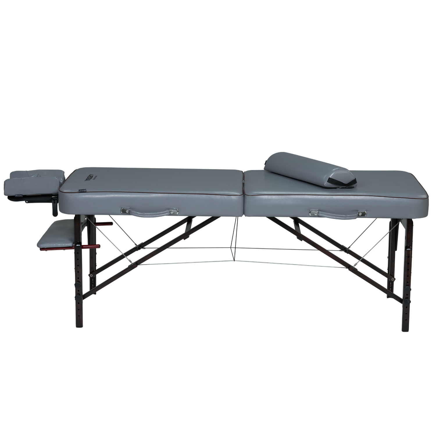 Master Massage 30" Montour Lx Portable Massage Table Package with 3" Memory Foam, Dove Grey- Foldable Massage Table, Folding Spa Beauty Bed