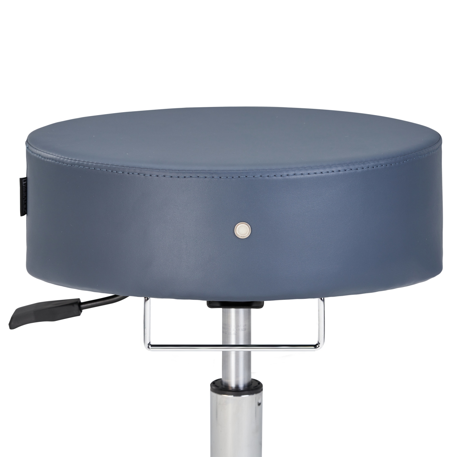 Fauteuil de barbier ergonomique à roulettes pivotantes rond et pivotant de Master Massage Chaise de barbier pour clinique, tatouage, spa, visage,