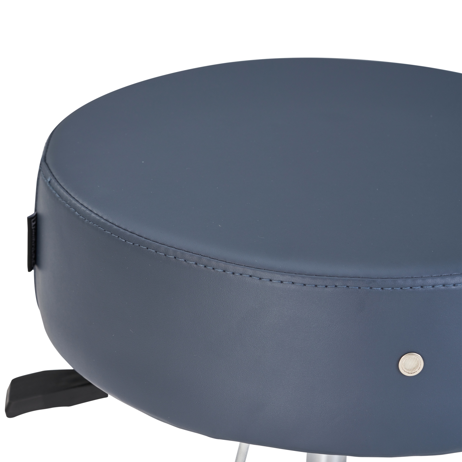 Fauteuil de barbier ergonomique à roulettes pivotantes rond et pivotant de Master Massage Chaise de barbier pour clinique, tatouage, spa, visage,