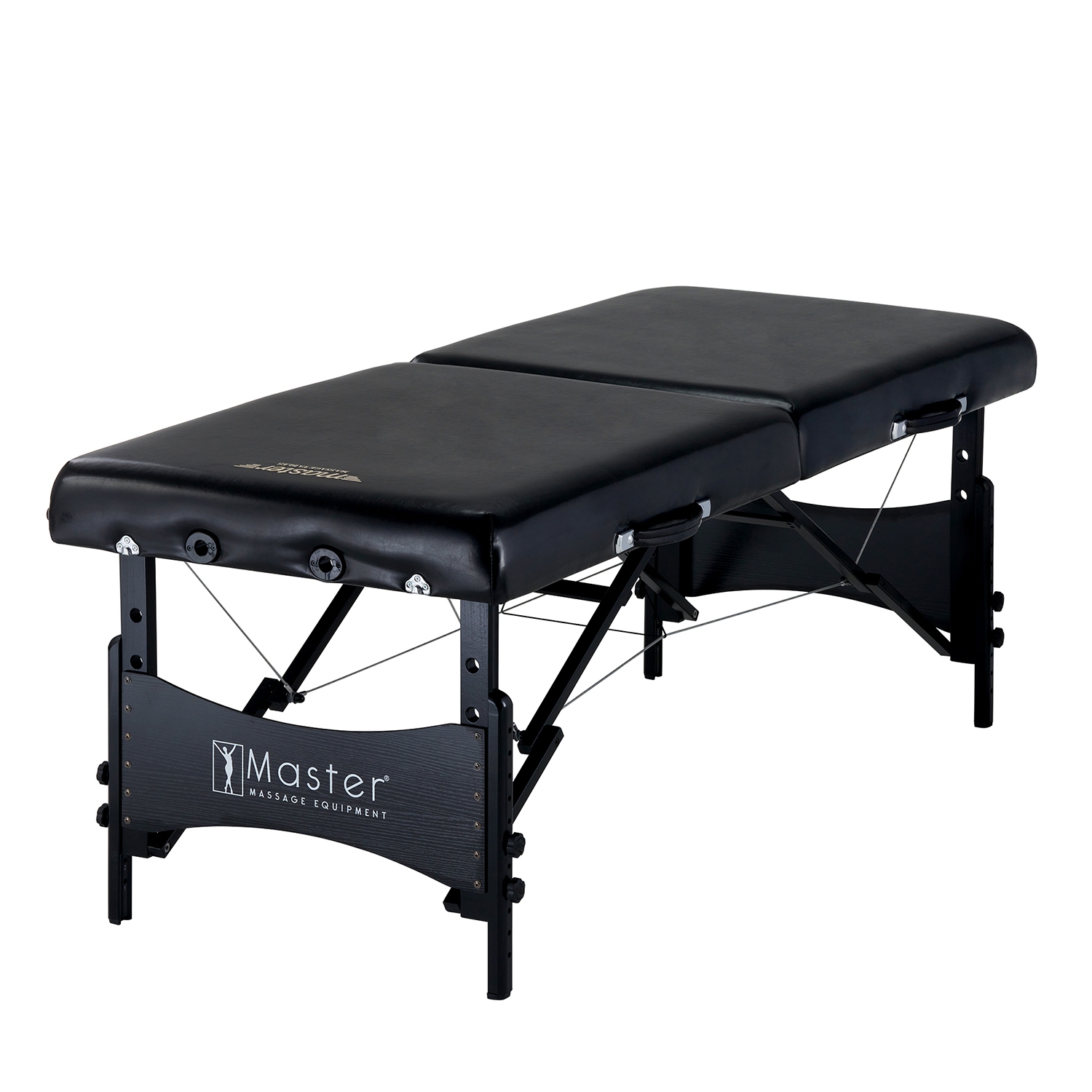 Master Massage 30" Galaxy Portable Massage Table Package with A Sophisticated Black On Black Color 1 count