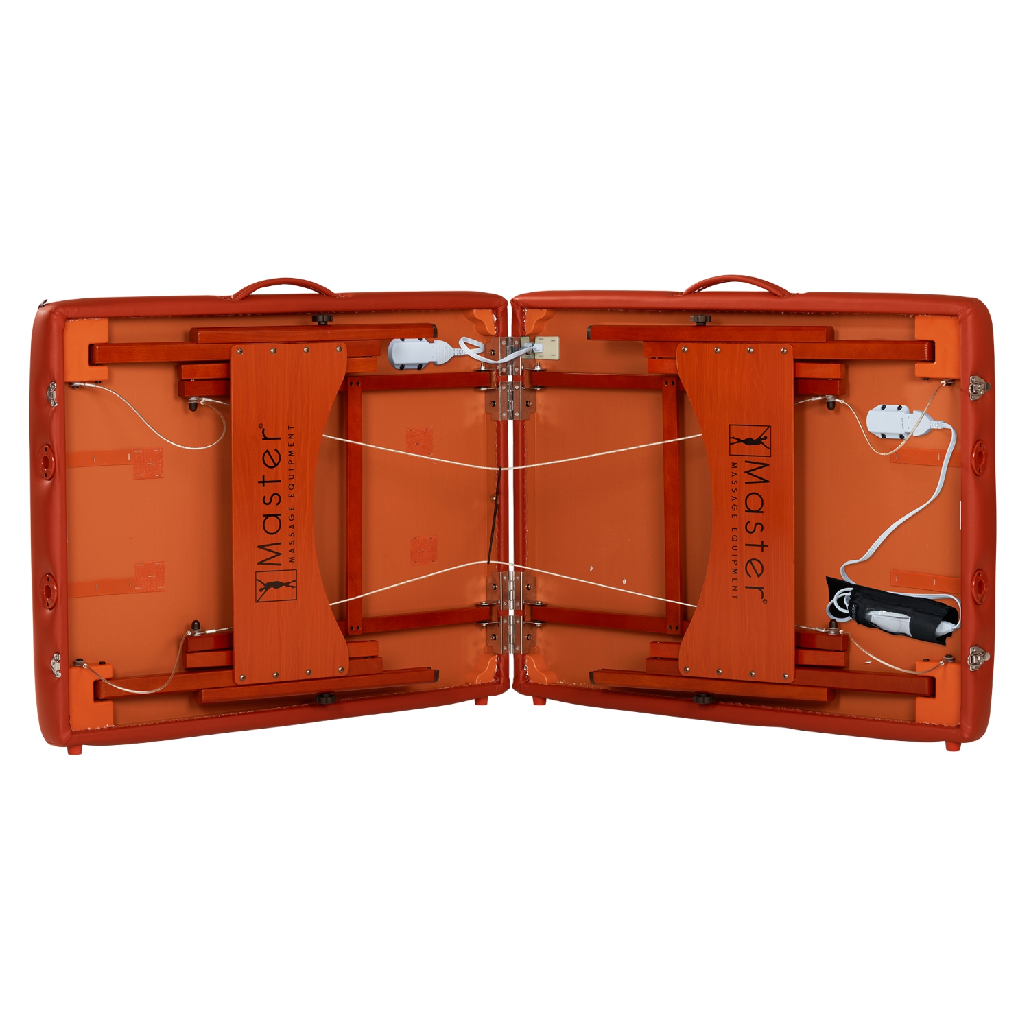 Master Massage Fairlane Therma-Top 28-Inch Portable Heated Massage Table Package, Cinnamon Color, Adjustable Heating System- Tattoo Bed- Lash Table