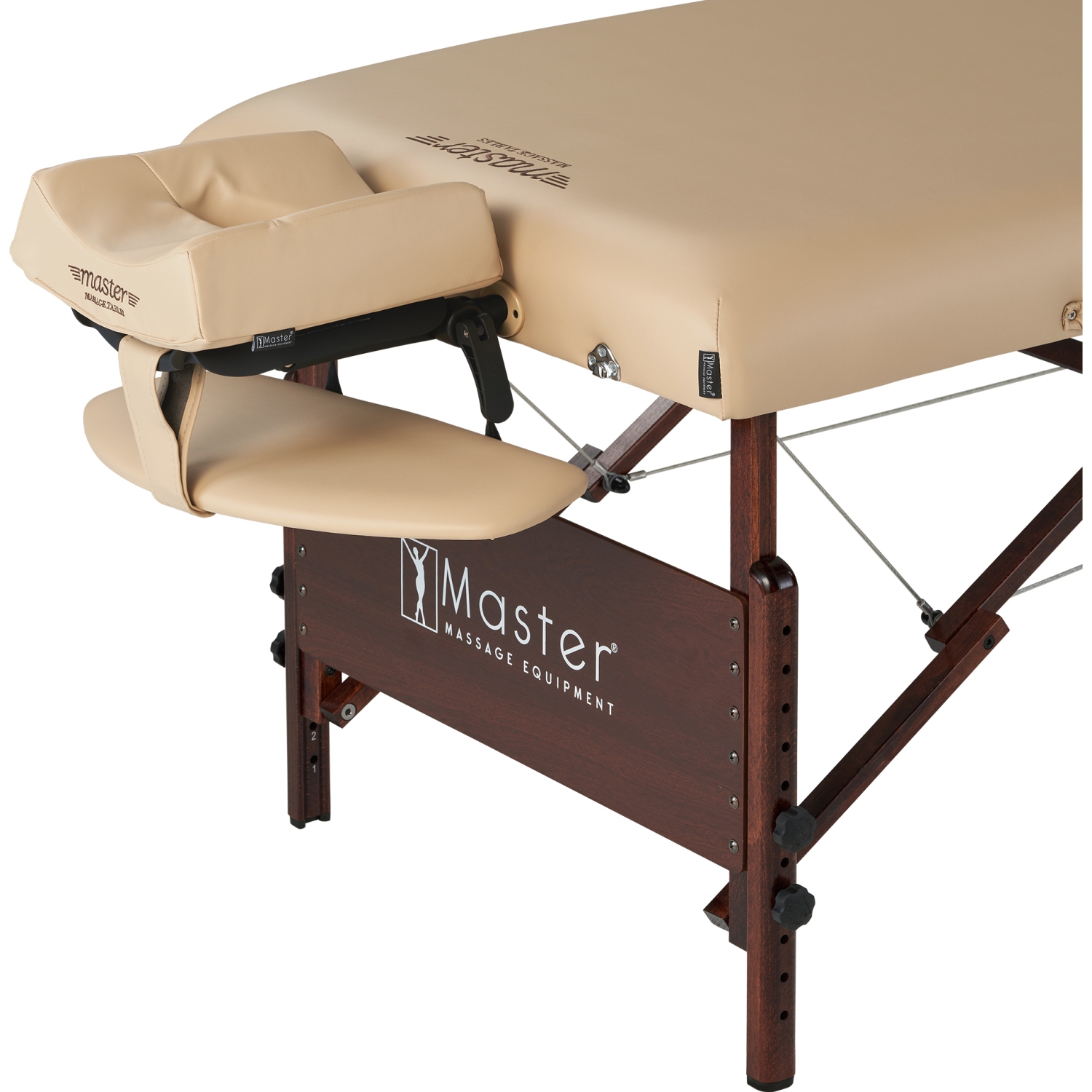 Master Massage 30" Del Ray Pro Portable Massage Table with Adjustable Table Height, 750lbs. Working Capacity- Massage Bed, Tattoo Table, Lash Table