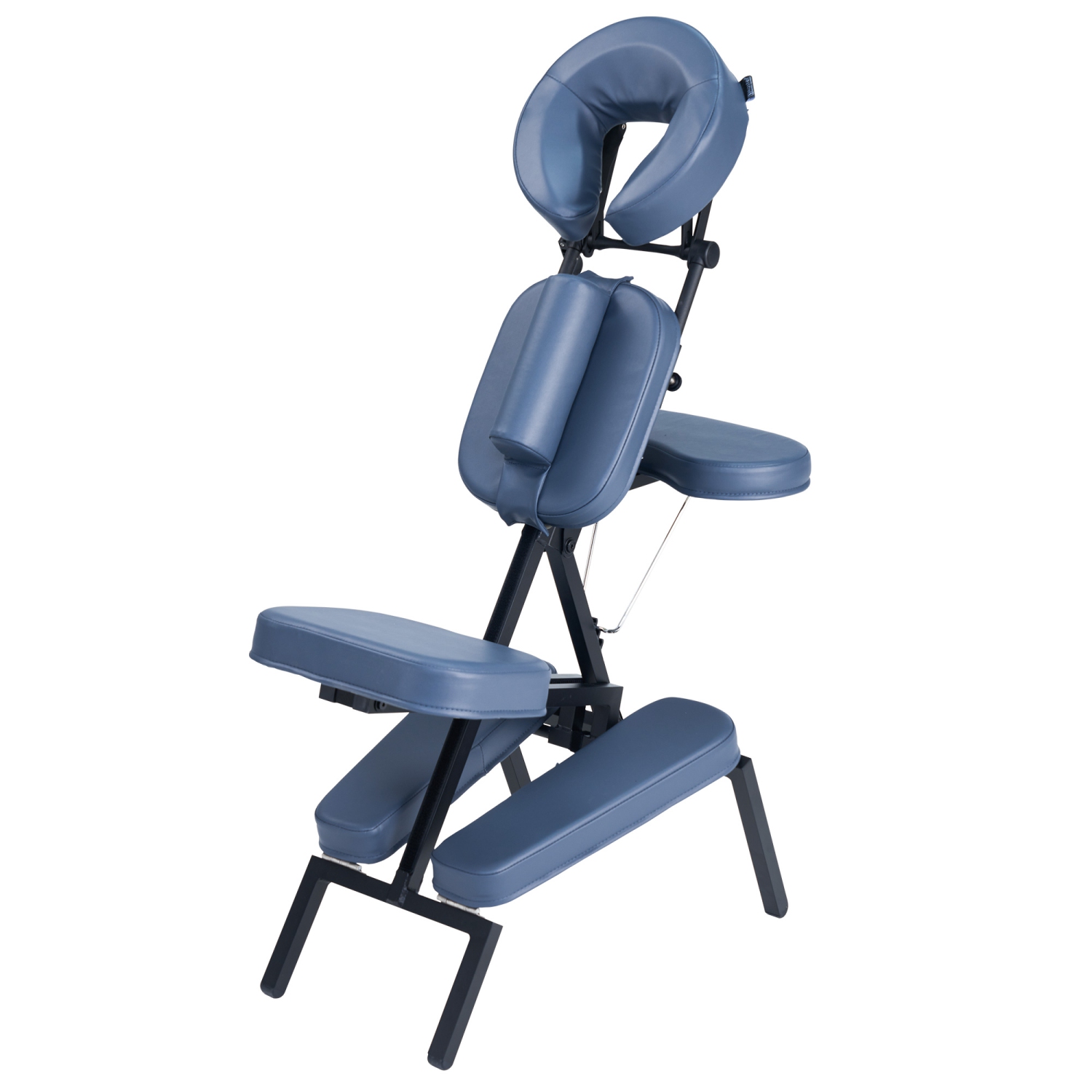 Master Massage Professional Lightweight Portable Folding Massage Chair – Adjustable Aluminum Chair with Wheeled Carrying Case – Ideal for Spa, Salon,