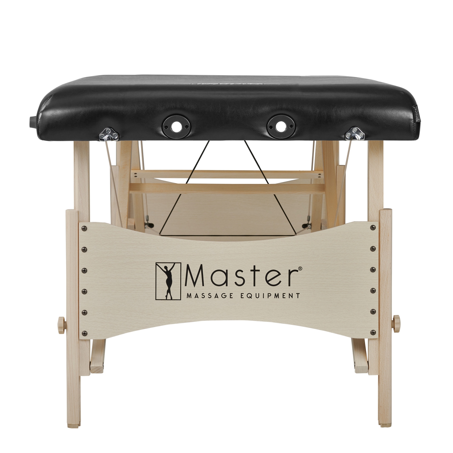 Master Massage 30" Balboa Portable Massage and Exercise Table Beauty Bed in Black Luster