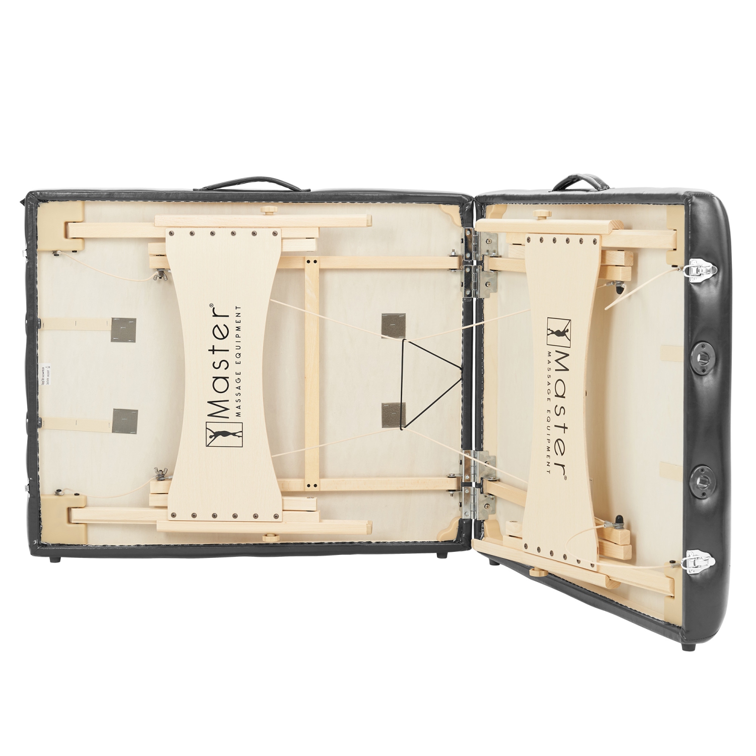 Master Massage 30" Balboa Portable Massage and Exercise Table Beauty Bed in Black Luster