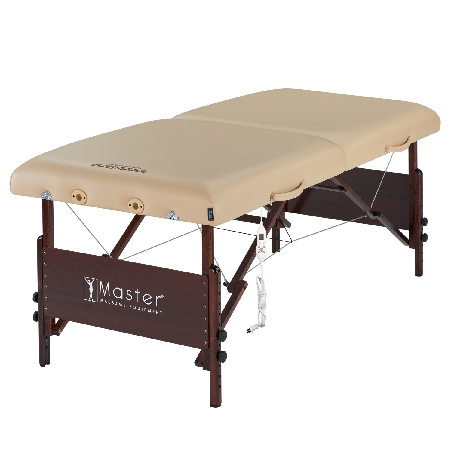Ensemble lit de beauté avec table de massage portative Del Ray Therma Top™ de 30&nbsp;po de Master Massage avec accessoires - Pour une utilisation
