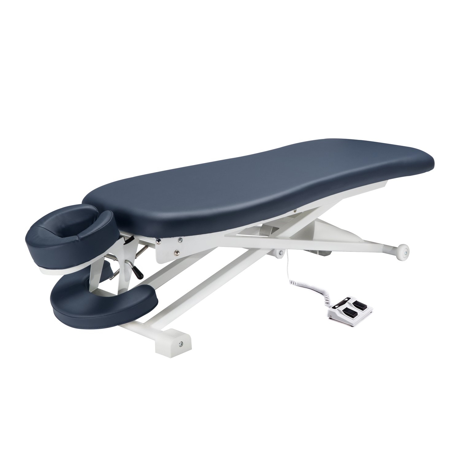 Master Massage 29” TheraMaster Flat Electric Powerlift Table, Royal Blue