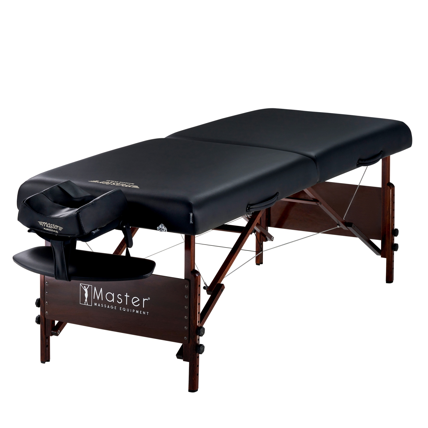 Master Massage 30" Del Ray Pro Portable Massage Table with Adjustable Table Height, 750lbs. Working Capacity- Massage Bed, Tattoo Table, Lash Table