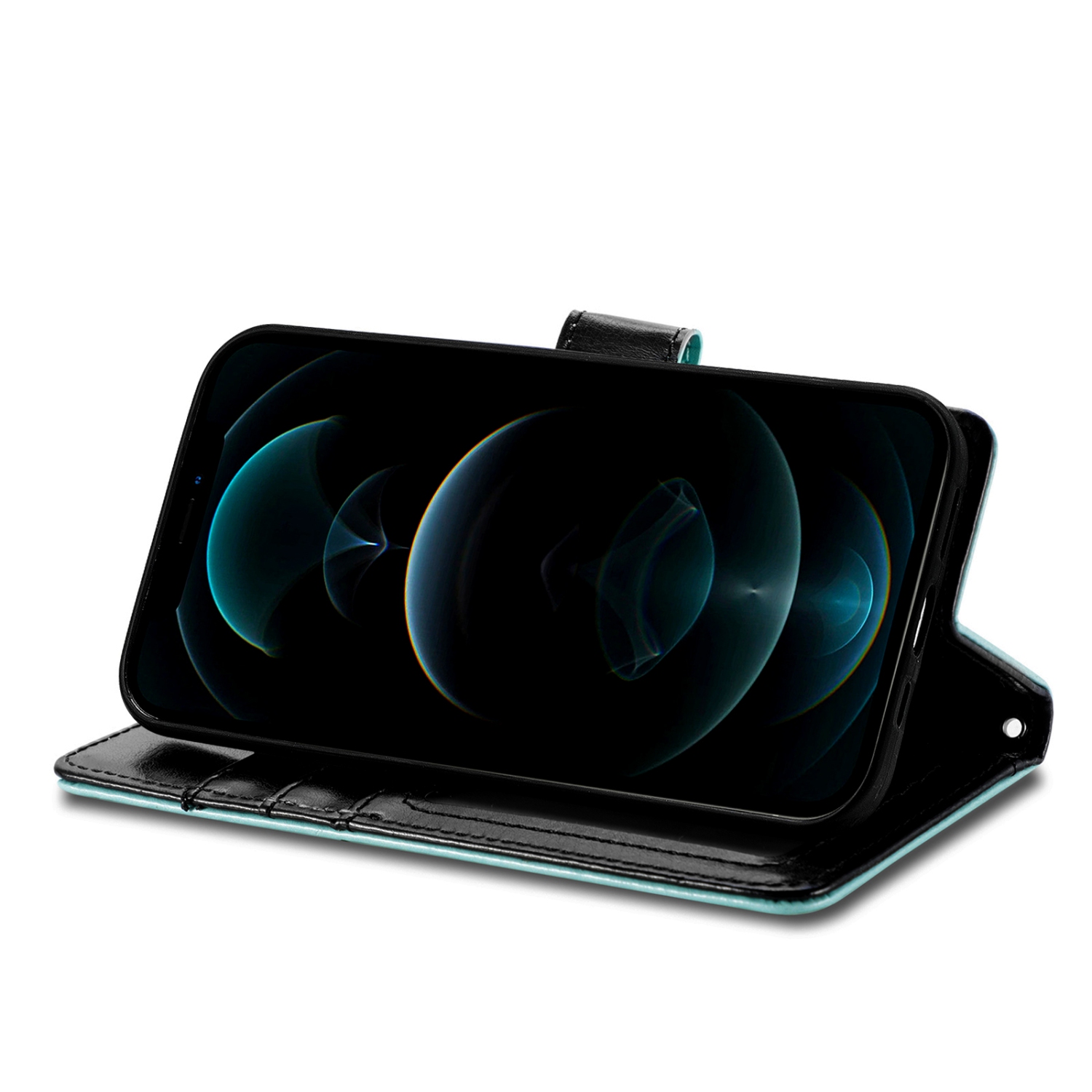 Juvenileway™ Design Folio Series Style Reassurance Flip Case for Apple iPhone 12 mini – Dream