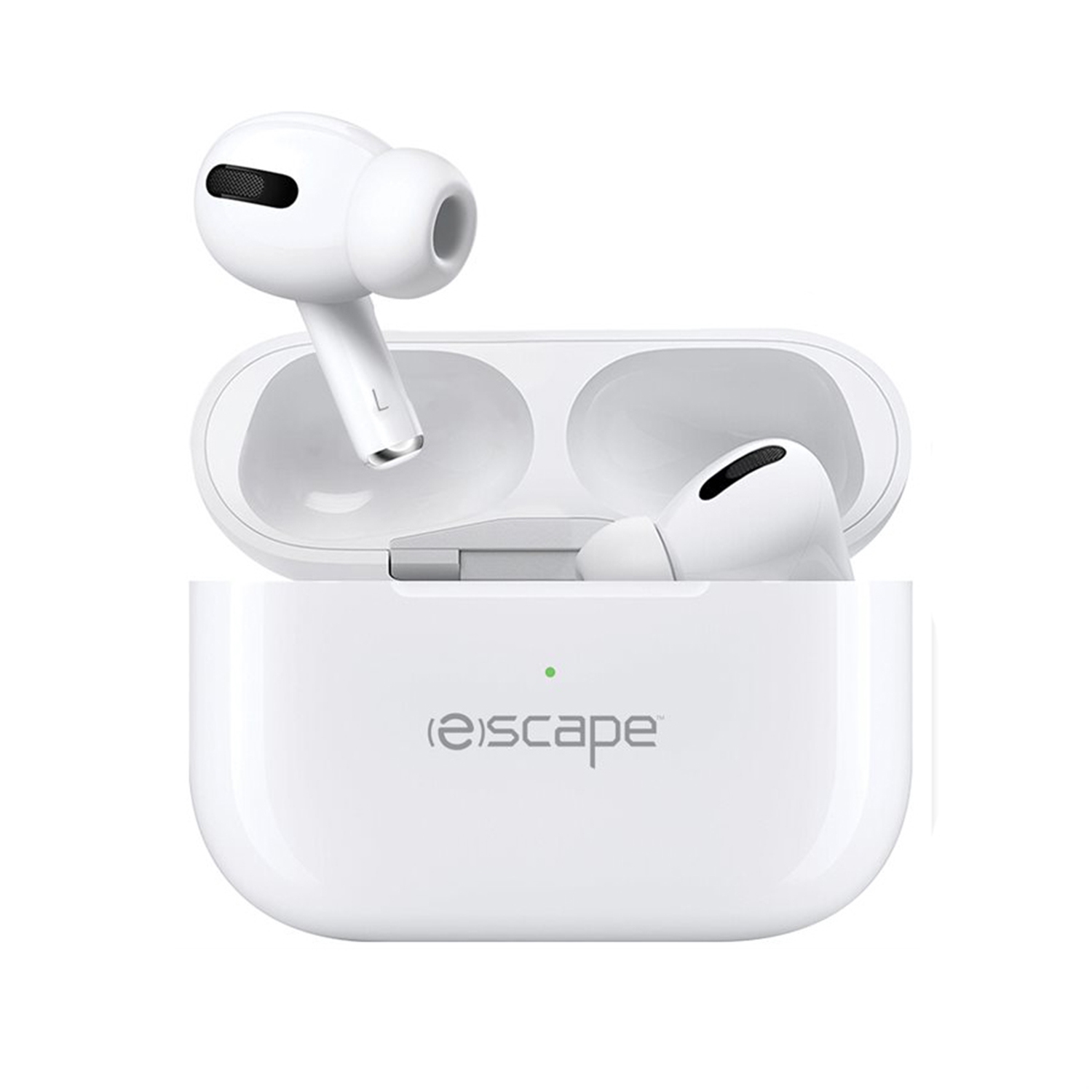 Escape - Wireless In-Ear Headphones, Bluetooth 5.0 with Charging Case, White