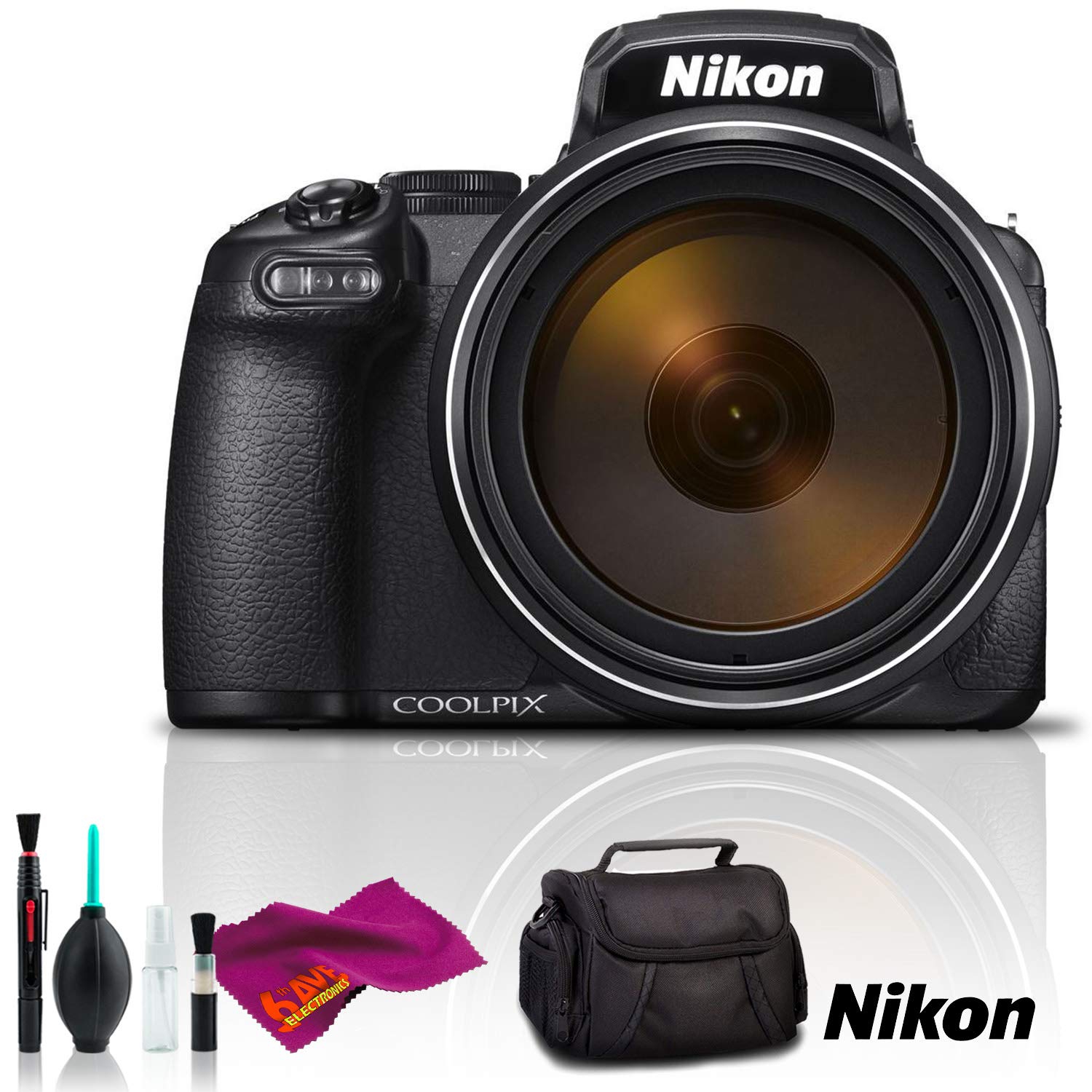 Nikon COOLPIX P1000 Digital Camera (International Model) - Standard Kit