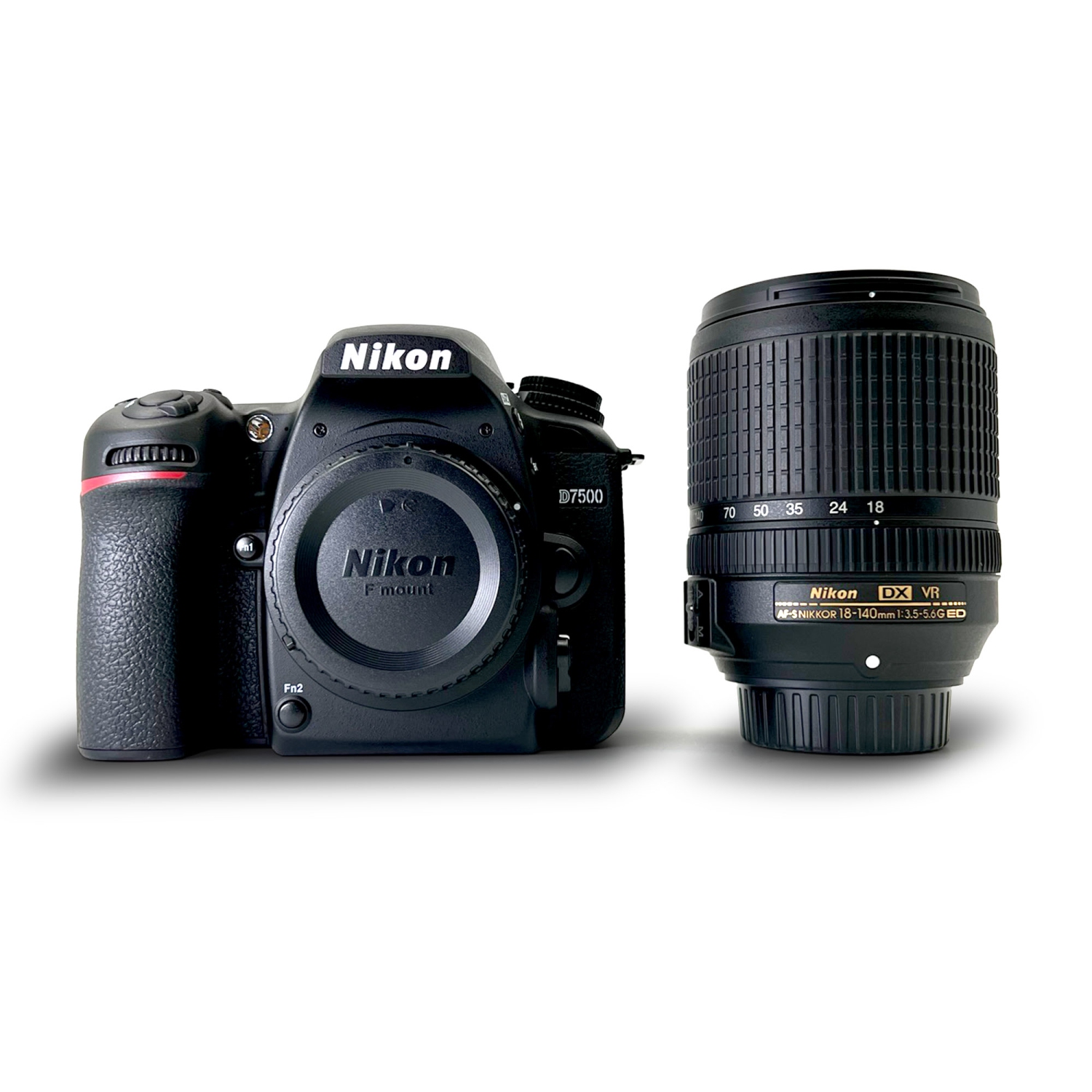 Nikon D7500 Digital SLR Camera with 18-140mm Lens (International Model)