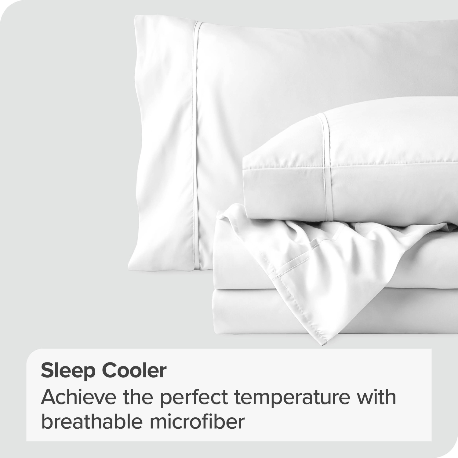 Bare Home Sheet Set - Premium 1800 Ultra-Soft Microfiber - Double Brushed - Hypoallergenic - Wrinkle Resistant