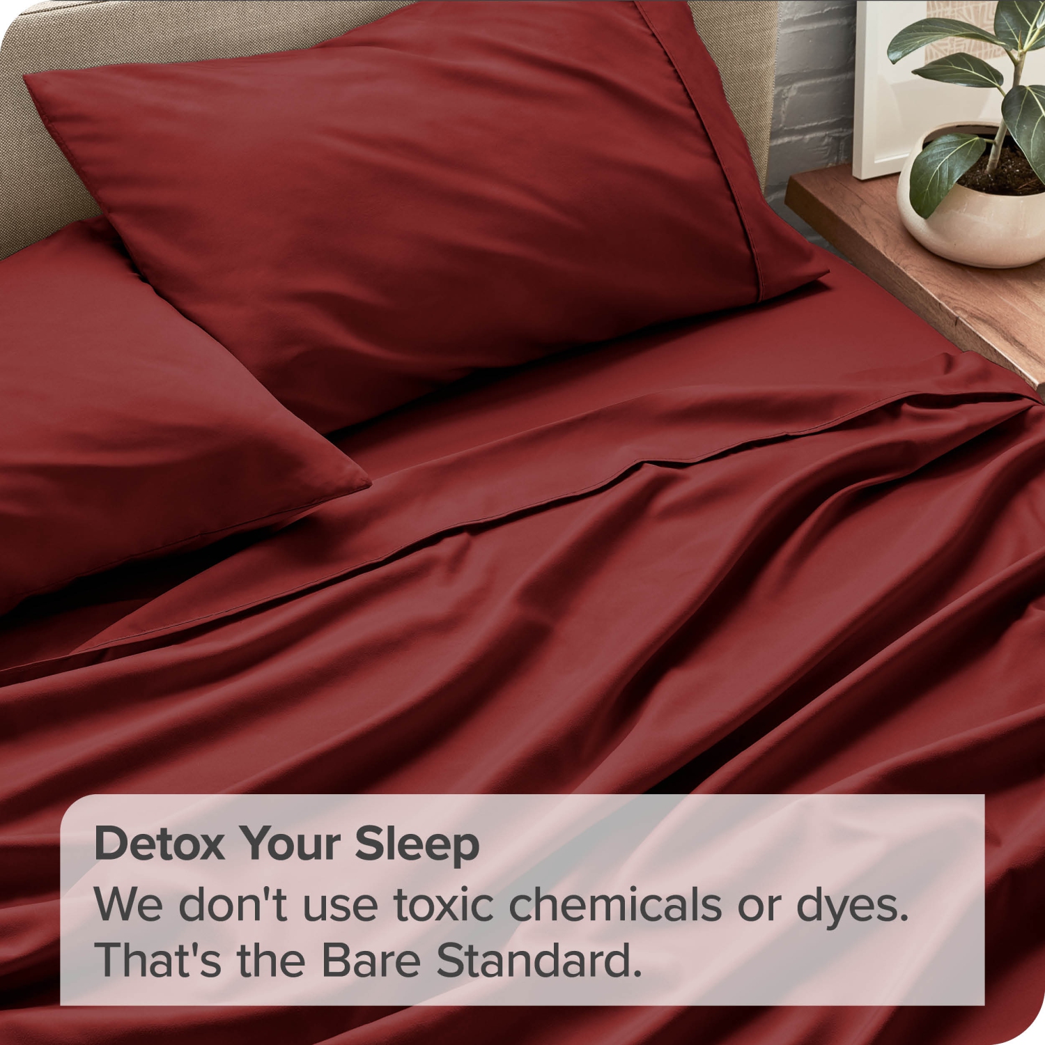 Bare Home Sheet Set - Premium 1800 Ultra-Soft Microfiber - Double Brushed - Hypoallergenic - Wrinkle Resistant