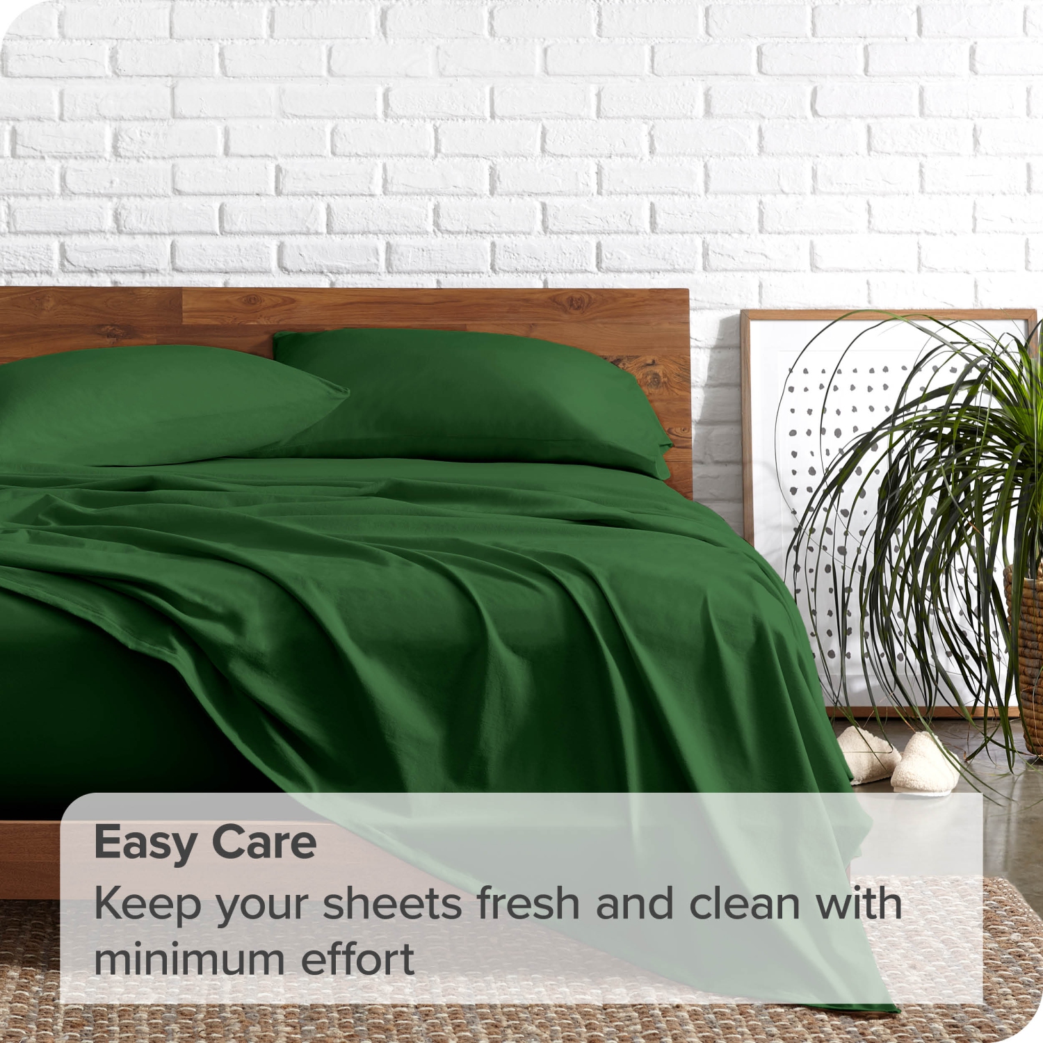 Bare Home Sheet Set - Premium 1800 Ultra-Soft Microfiber - Double Brushed - Hypoallergenic - Wrinkle Resistant