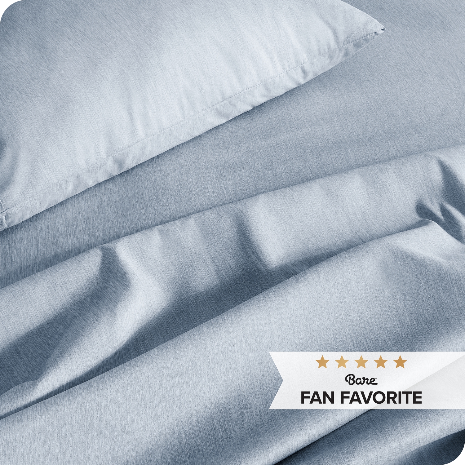 Bare Home Sheet Set - Premium 1800 Ultra-Soft Microfiber - Double Brushed - Hypoallergenic - Wrinkle Resistant