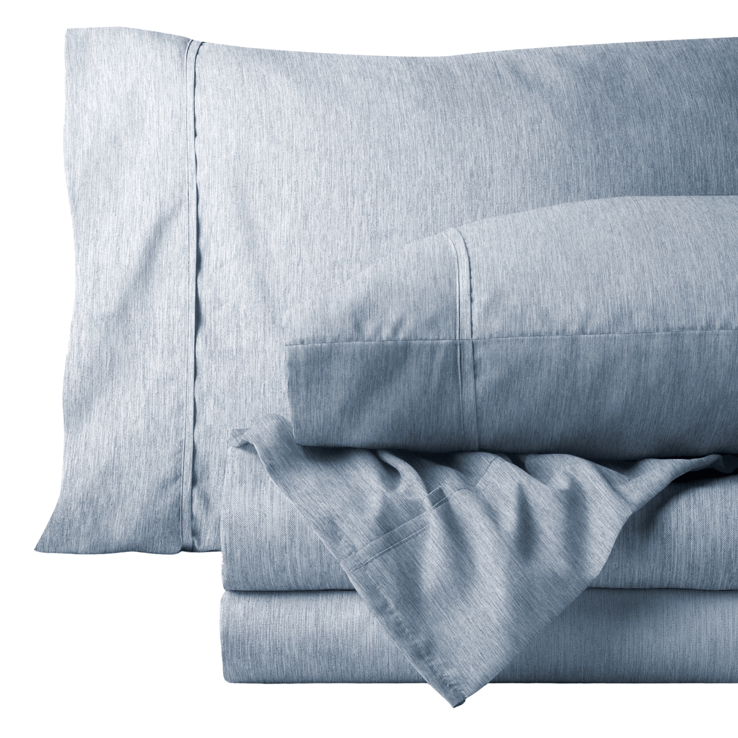 Bare Home Sheet Set - Premium 1800 Ultra-Soft Microfiber - Double Brushed - Hypoallergenic - Wrinkle Resistant