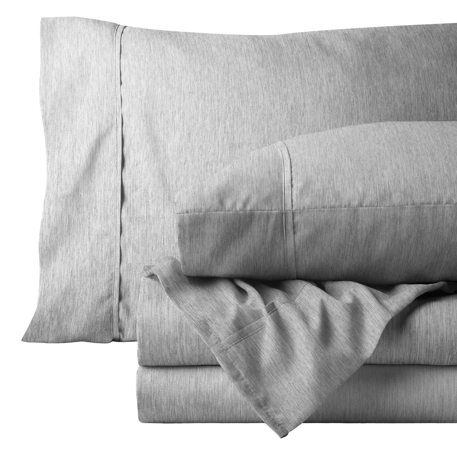 Bare Home Sheet Set - Premium 1800 Ultra-Soft Microfiber - Double Brushed - Hypoallergenic - Wrinkle Resistant