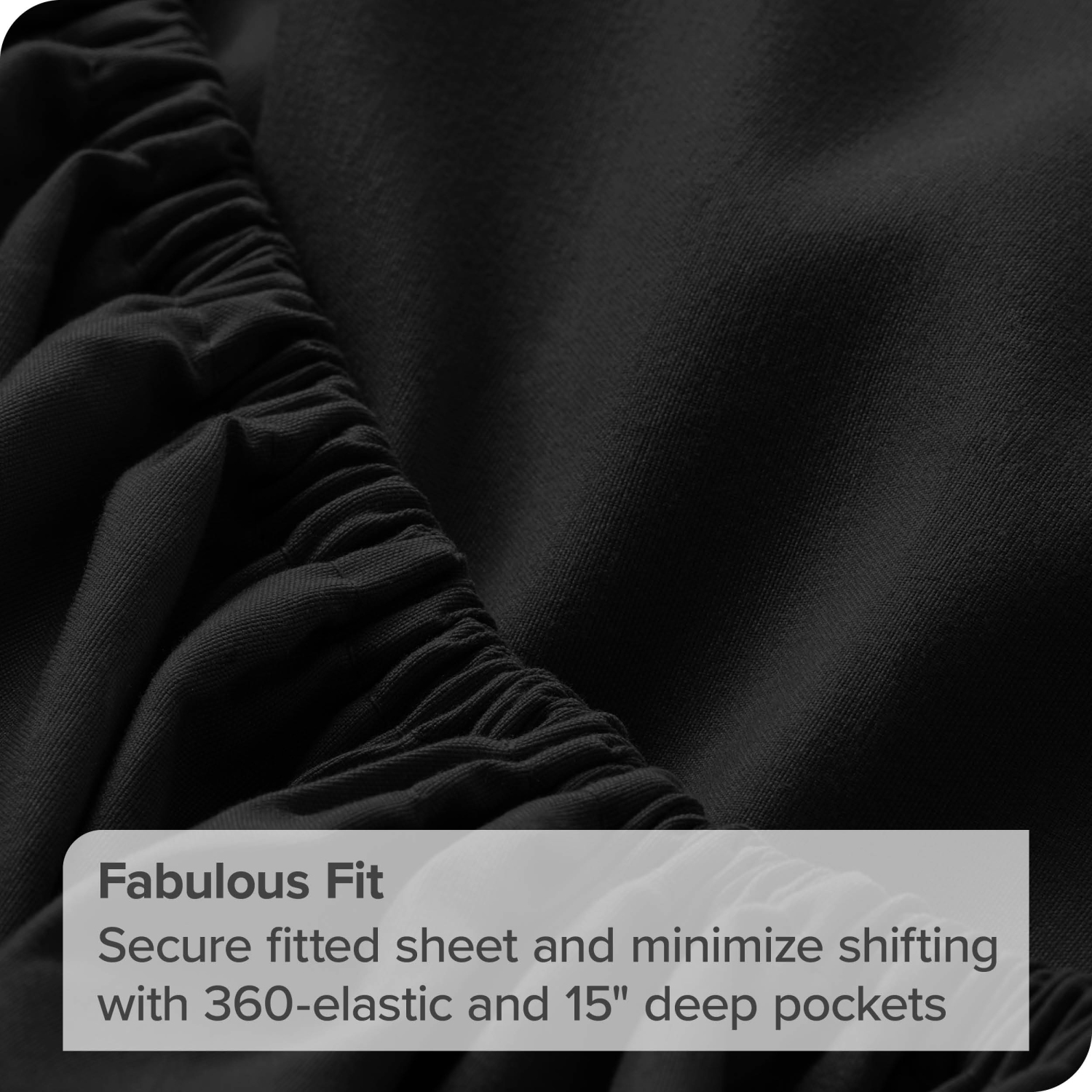 Bare Home Sheet Set - Premium 1800 Ultra-Soft Microfiber - Double Brushed - Hypoallergenic - Wrinkle Resistant