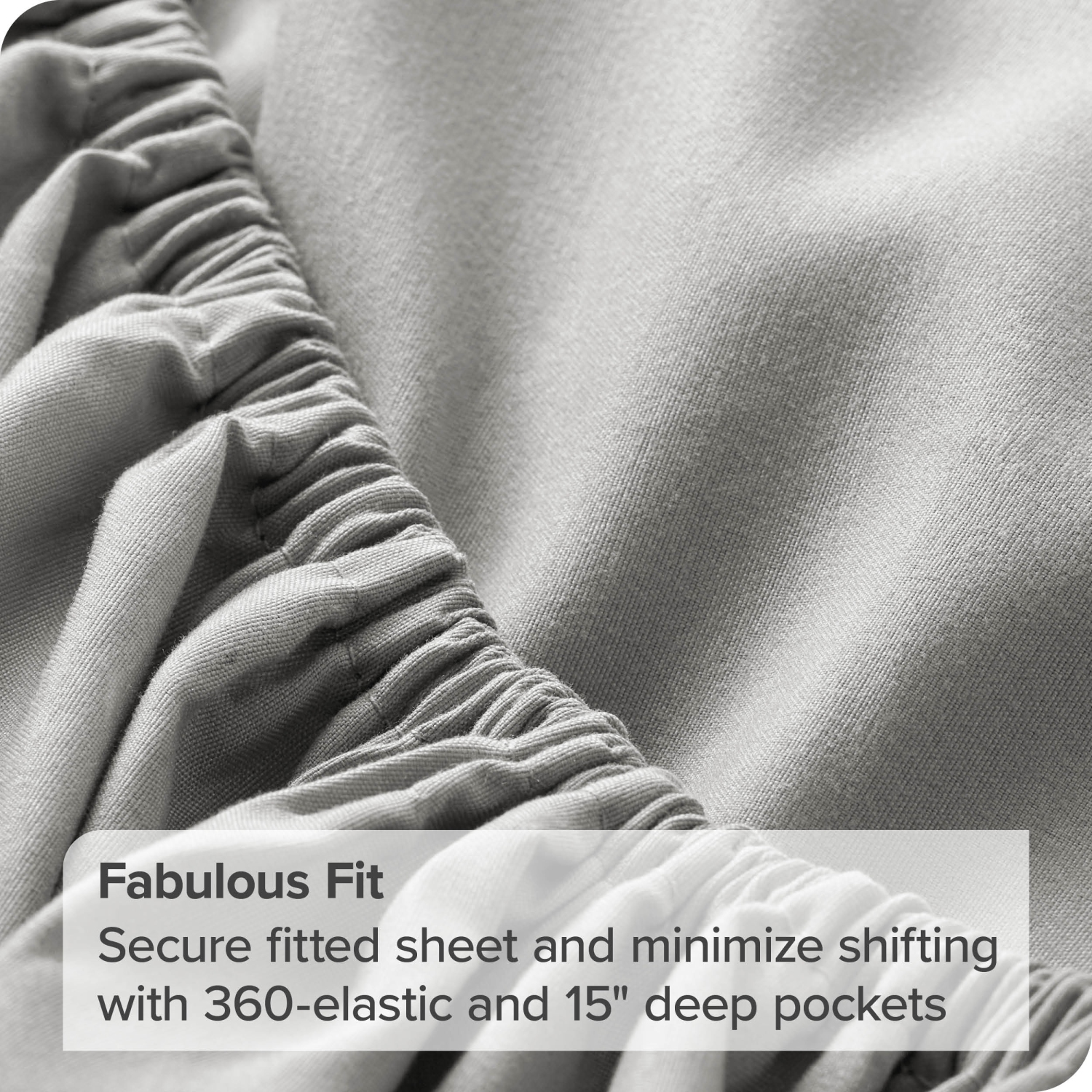 Bare Home Sheet Set - Premium 1800 Ultra-Soft Microfiber - Double Brushed - Hypoallergenic - Wrinkle Resistant