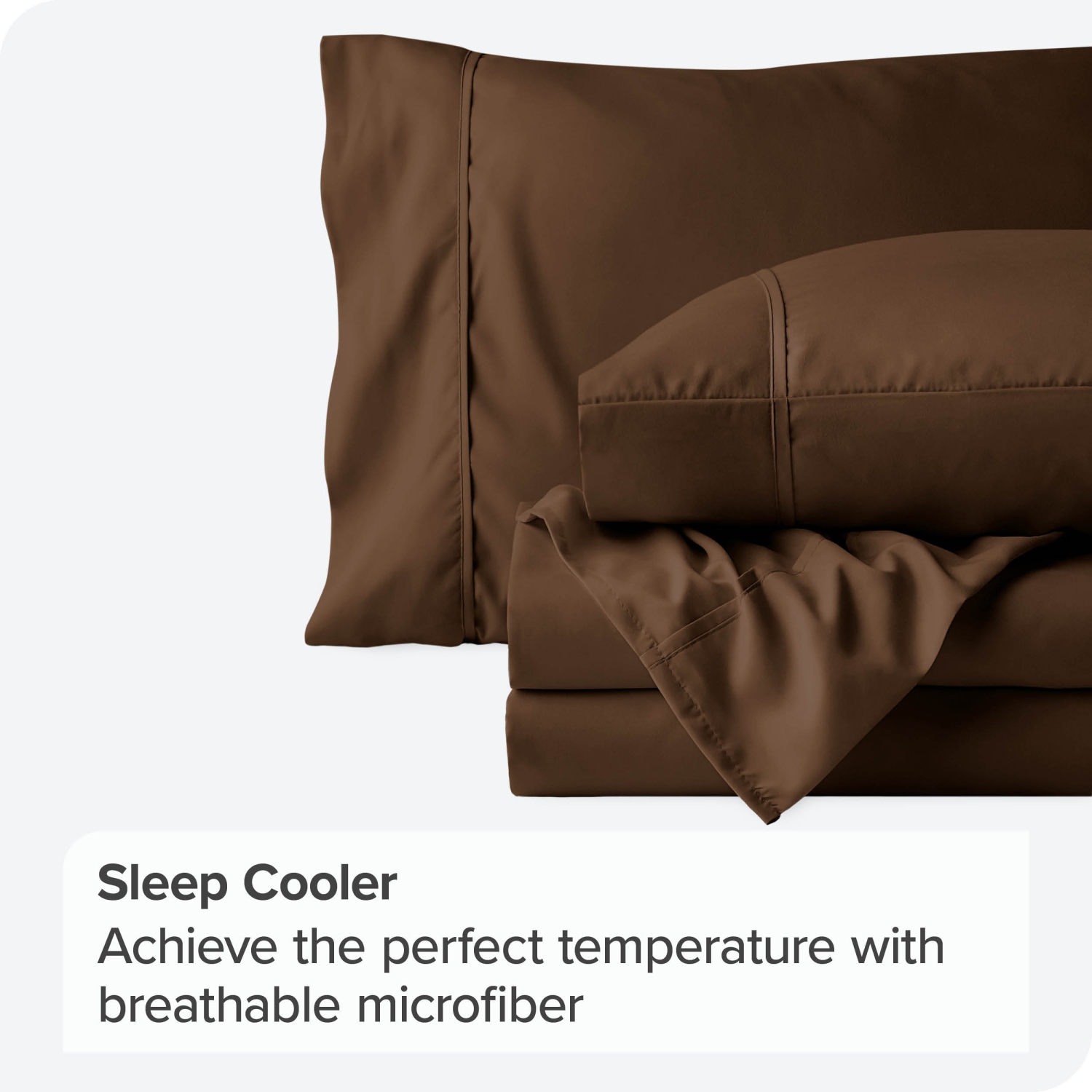 Ensemble de draps Bare Home - microfibre ultradouce 1800 - double brossé - Hypoallergénique - résistant aux plis