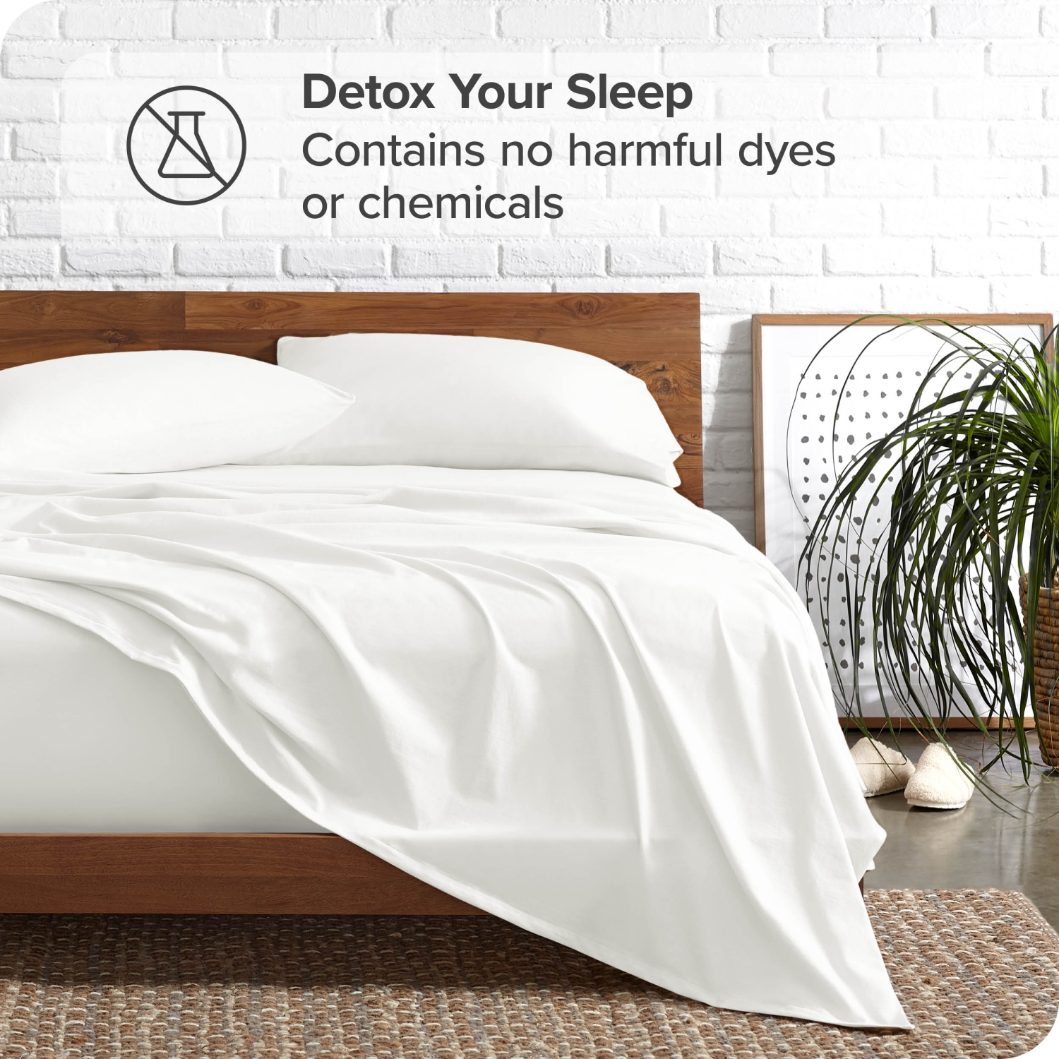 Bare Home Sheet Set - Premium 1800 Ultra-Soft Microfiber - Double Brushed - Hypoallergenic - Wrinkle Resistant