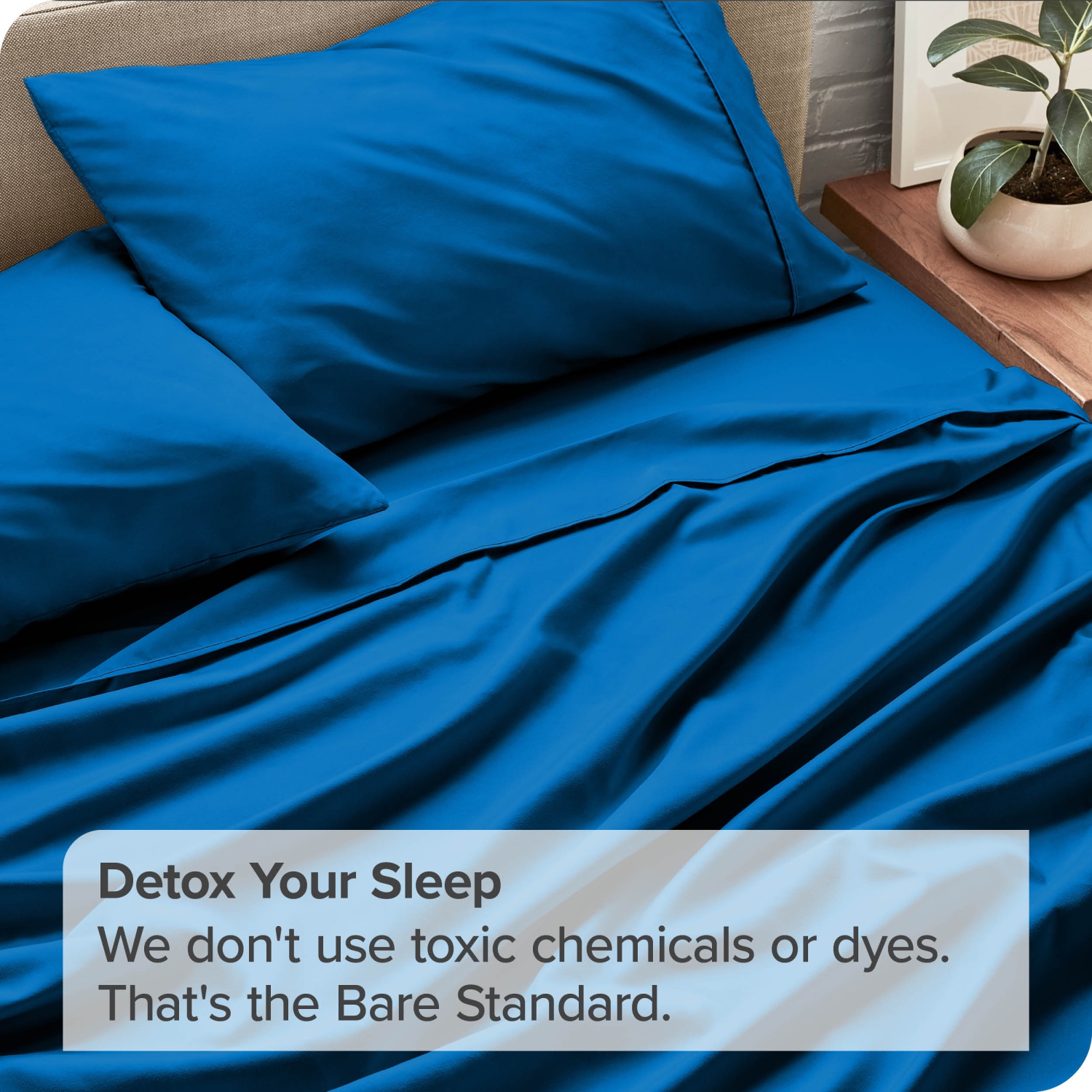 Bare Home Sheet Set - Premium 1800 Ultra-Soft Microfiber - Double Brushed - Hypoallergenic - Wrinkle Resistant