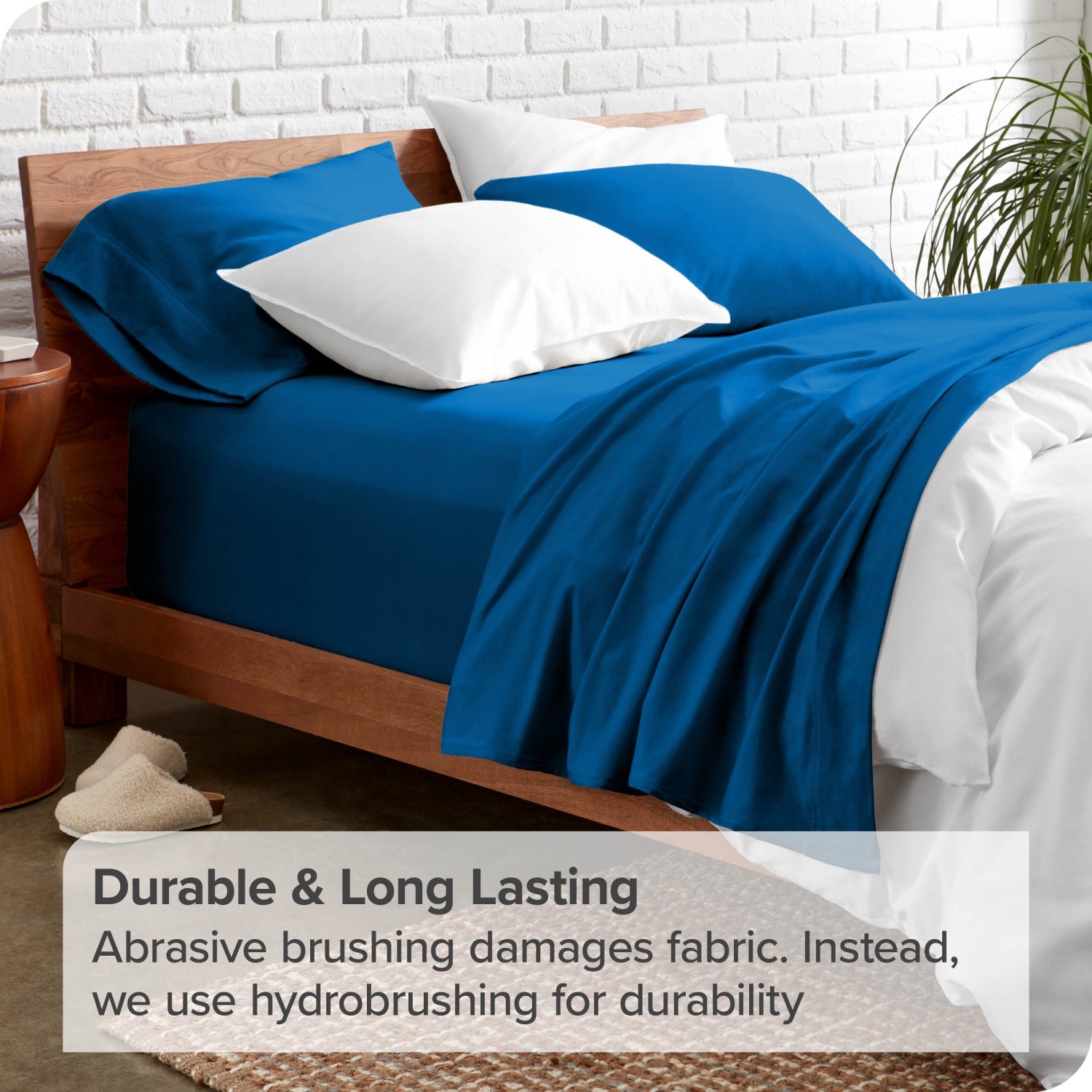 Bare Home Sheet Set - Premium 1800 Ultra-Soft Microfiber - Double Brushed - Hypoallergenic - Wrinkle Resistant