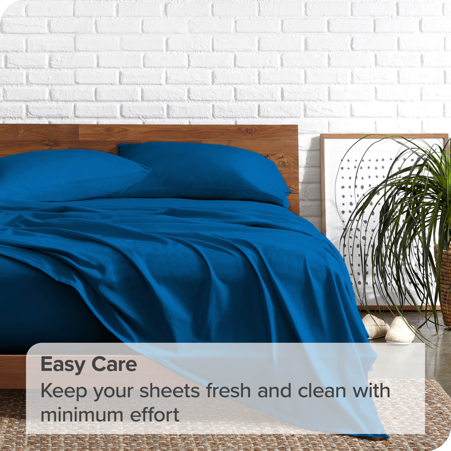 Bare Home Sheet Set - Premium 1800 Ultra-Soft Microfiber - Double Brushed - Hypoallergenic - Wrinkle Resistant