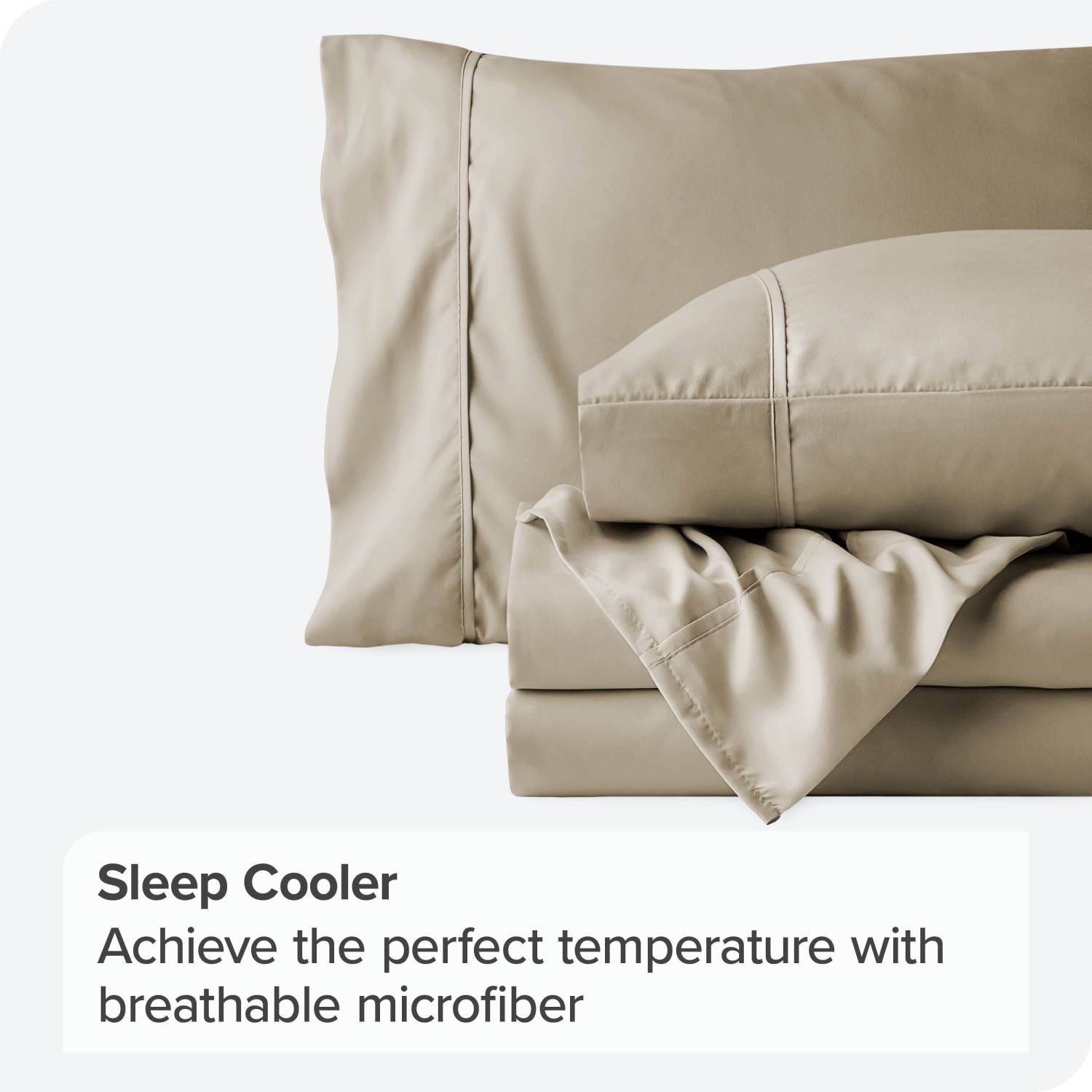 Ensemble de draps Bare Home - microfibre ultra-douce 1800 - brossé double - Hypoallergénique - résistance aux faux plis