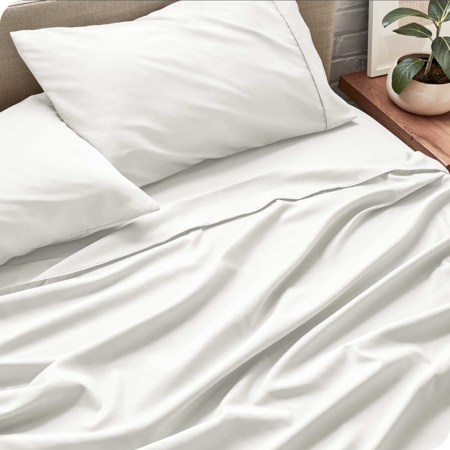 Bare Home Sheet Set - Premium 1800 Ultra-Soft Microfiber - Double Brushed - Hypoallergenic - Wrinkle Resistant