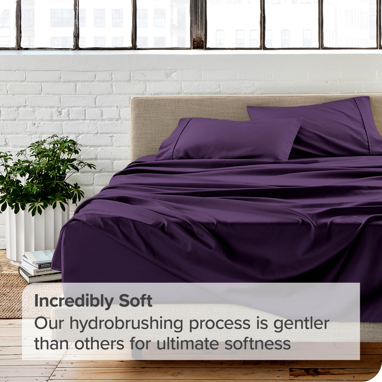 Bare Home Sheet Set - Premium 1800 Ultra-Soft Microfiber - Double Brushed - Hypoallergenic - Wrinkle Resistant