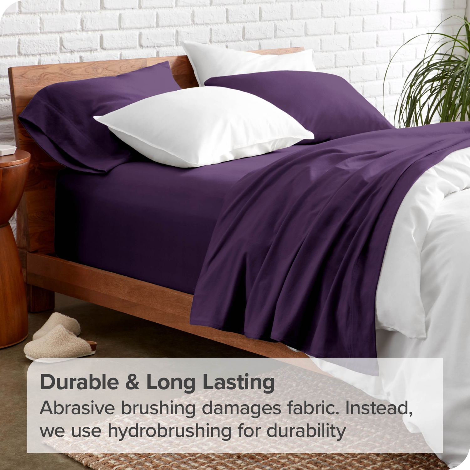 Bare Home Sheet Set - Premium 1800 Ultra-Soft Microfiber - Double Brushed - Hypoallergenic - Wrinkle Resistant