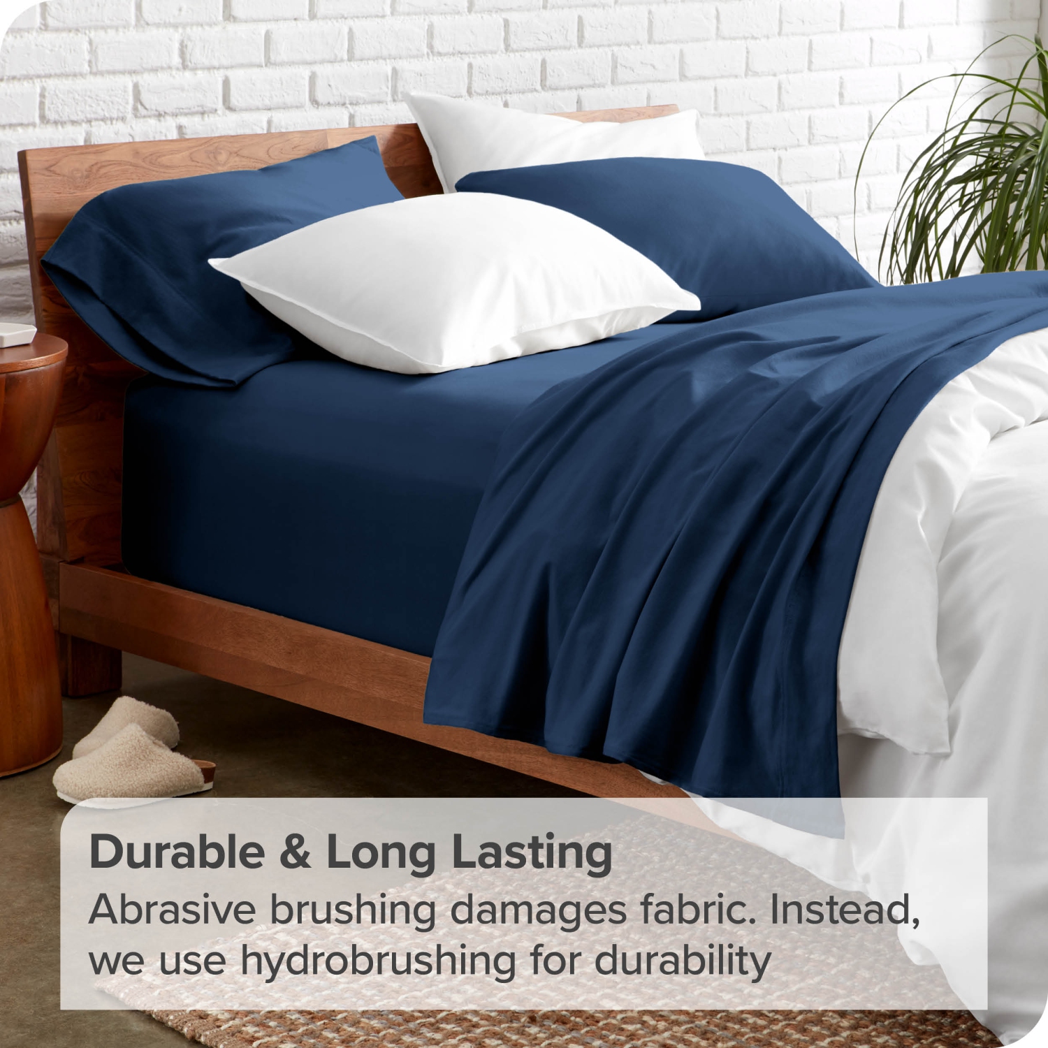 Bare Home Sheet Set - Premium 1800 Ultra-Soft Microfiber - Double Brushed - Hypoallergenic - Wrinkle Resistant