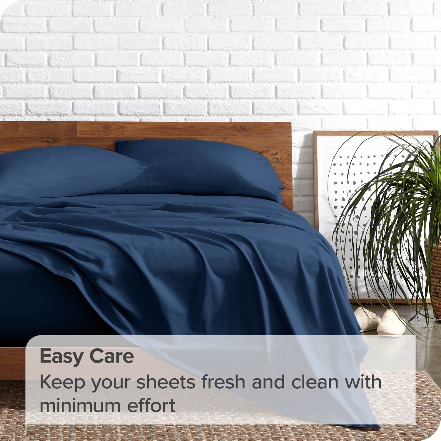 Bare Home Sheet Set - Premium 1800 Ultra-Soft Microfiber - Double Brushed - Hypoallergenic - Wrinkle Resistant