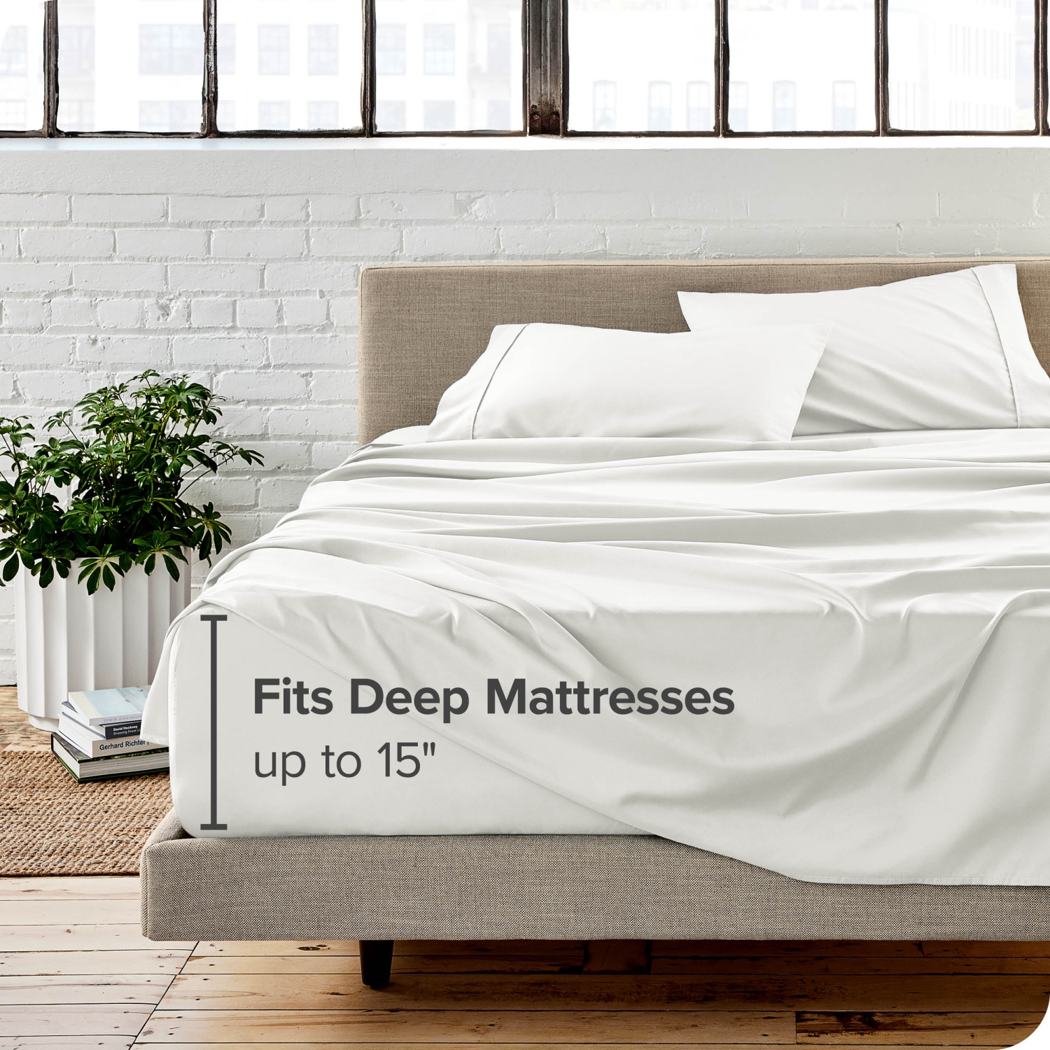 Bare Home Sheet Set - Premium 1800 Ultra-Soft Microfiber - Double Brushed - Hypoallergenic - Wrinkle Resistant