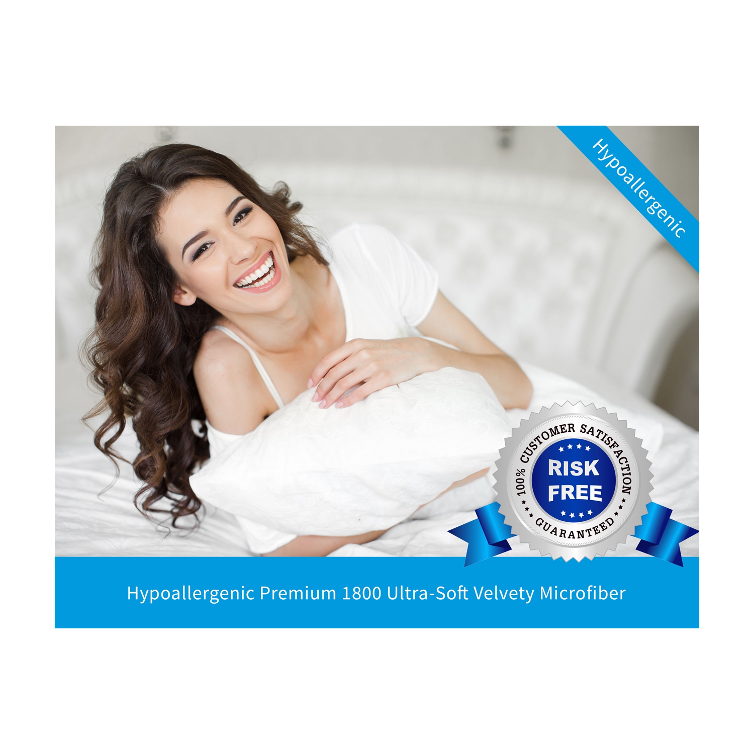 Bare Home Sheet Set - Premium 1800 Ultra-Soft Microfiber - Double Brushed - Hypoallergenic - Wrinkle Resistant