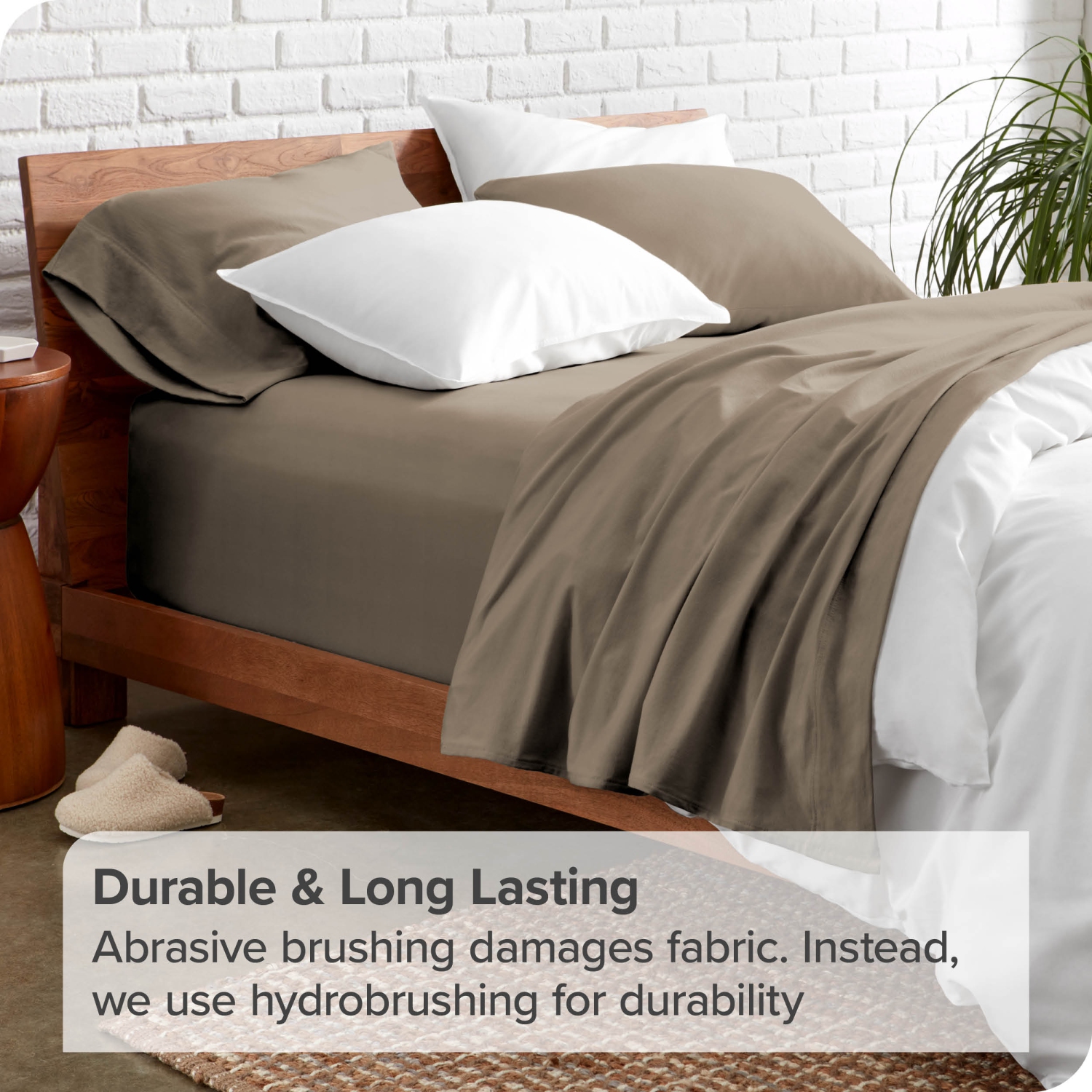 Bare Home Sheet Set - Premium 1800 Ultra-Soft Microfiber - Double Brushed - Hypoallergenic - Wrinkle Resistant