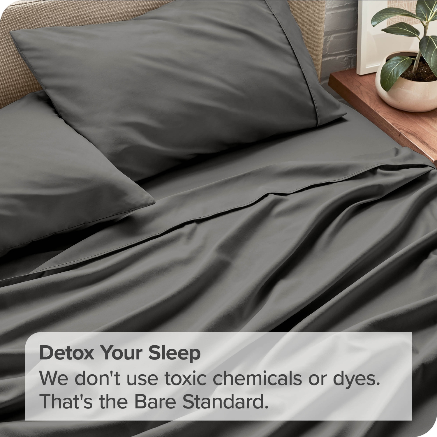 Bare Home Sheet Set - Premium 1800 Ultra-Soft Microfiber - Double Brushed - Hypoallergenic - Wrinkle Resistant