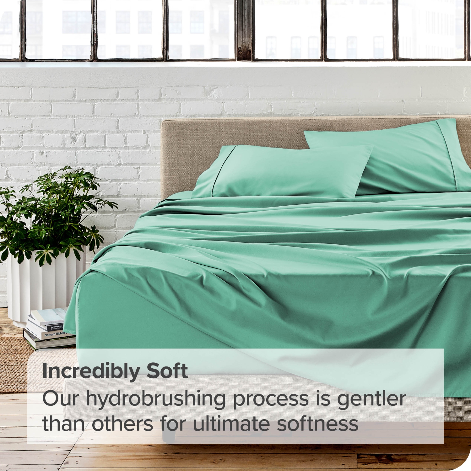 Bare Home Sheet Set - Premium 1800 Ultra-Soft Microfiber - Double Brushed - Hypoallergenic - Wrinkle Resistant