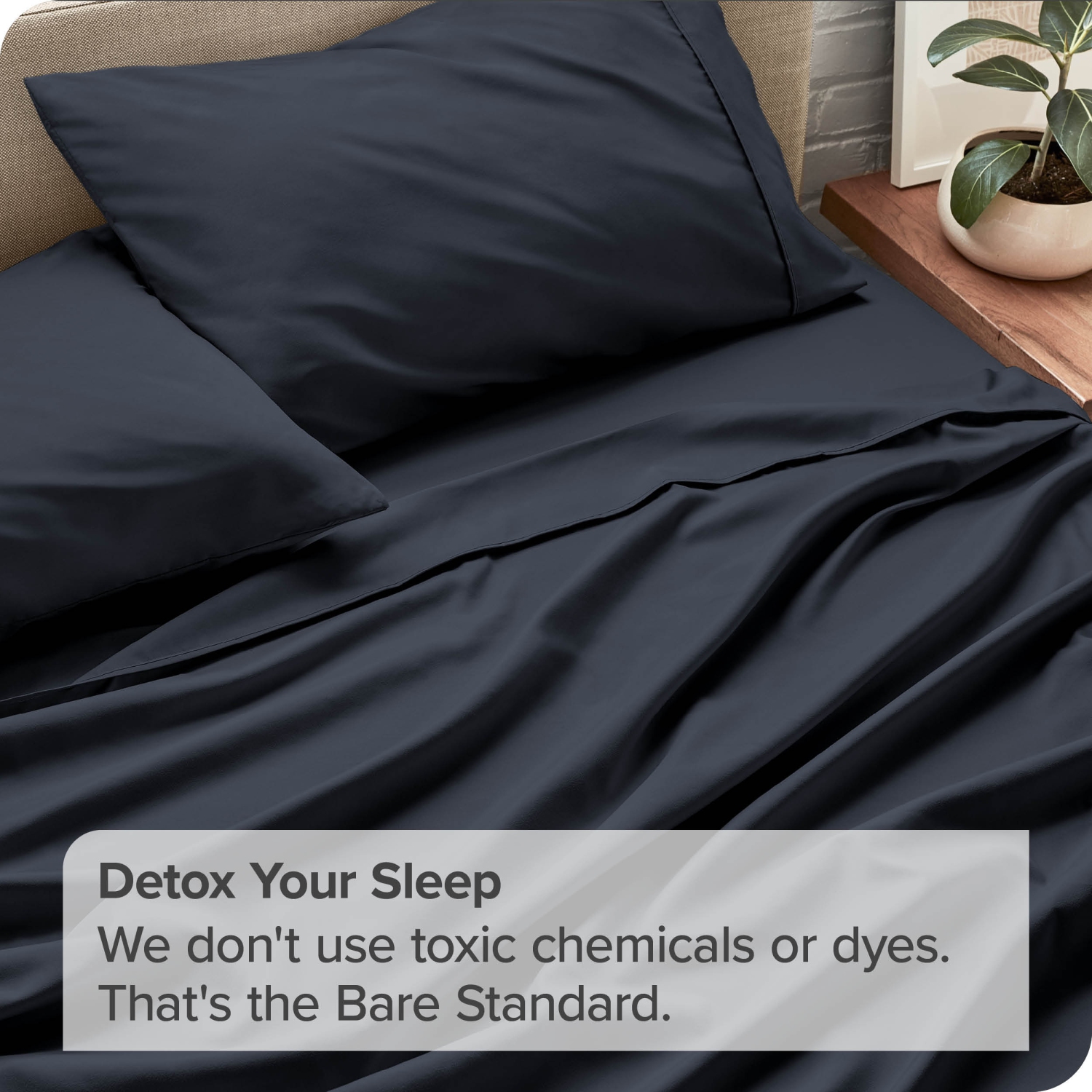 Bare Home Sheet Set - Premium 1800 Ultra-Soft Microfiber - Double Brushed - Hypoallergenic - Wrinkle Resistant