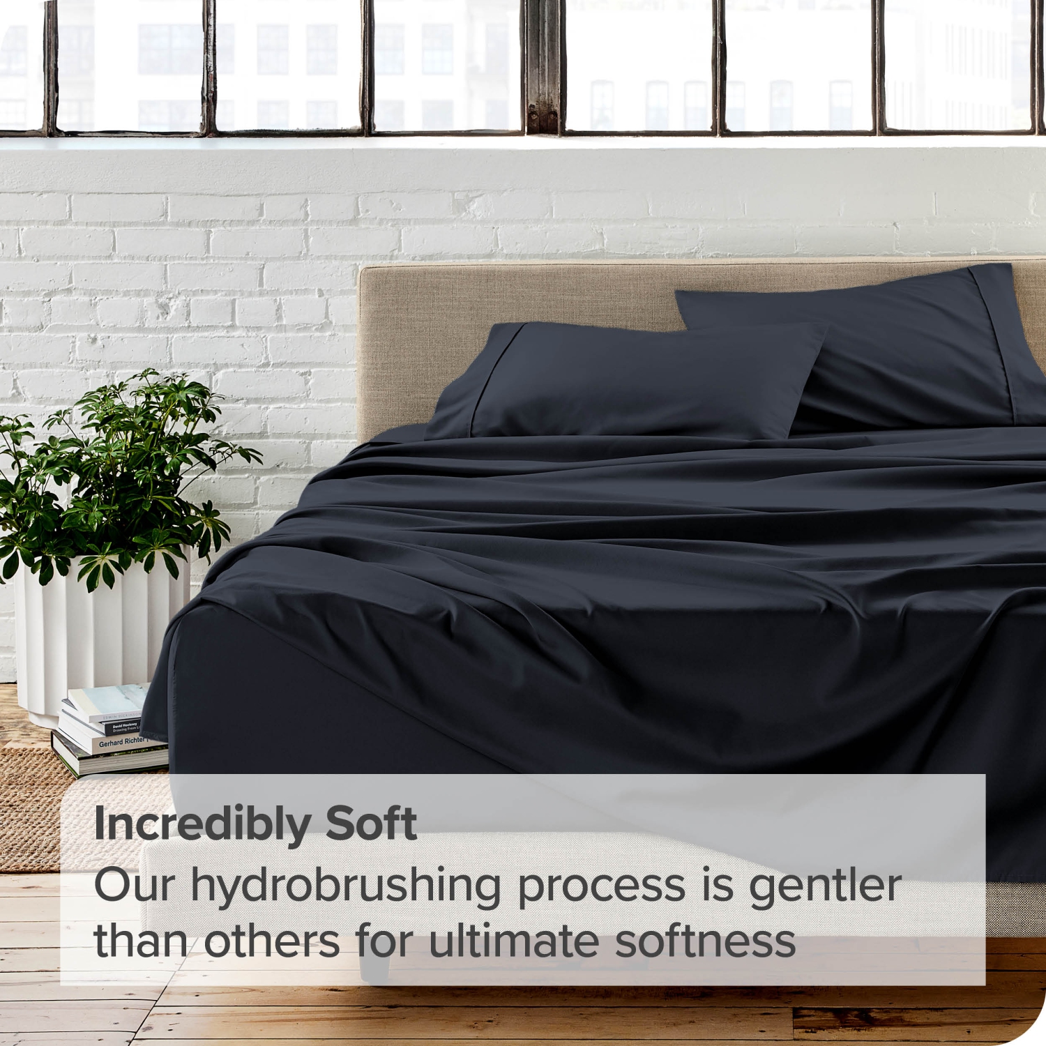 Bare Home Sheet Set - Premium 1800 Ultra-Soft Microfiber - Double Brushed - Hypoallergenic - Wrinkle Resistant