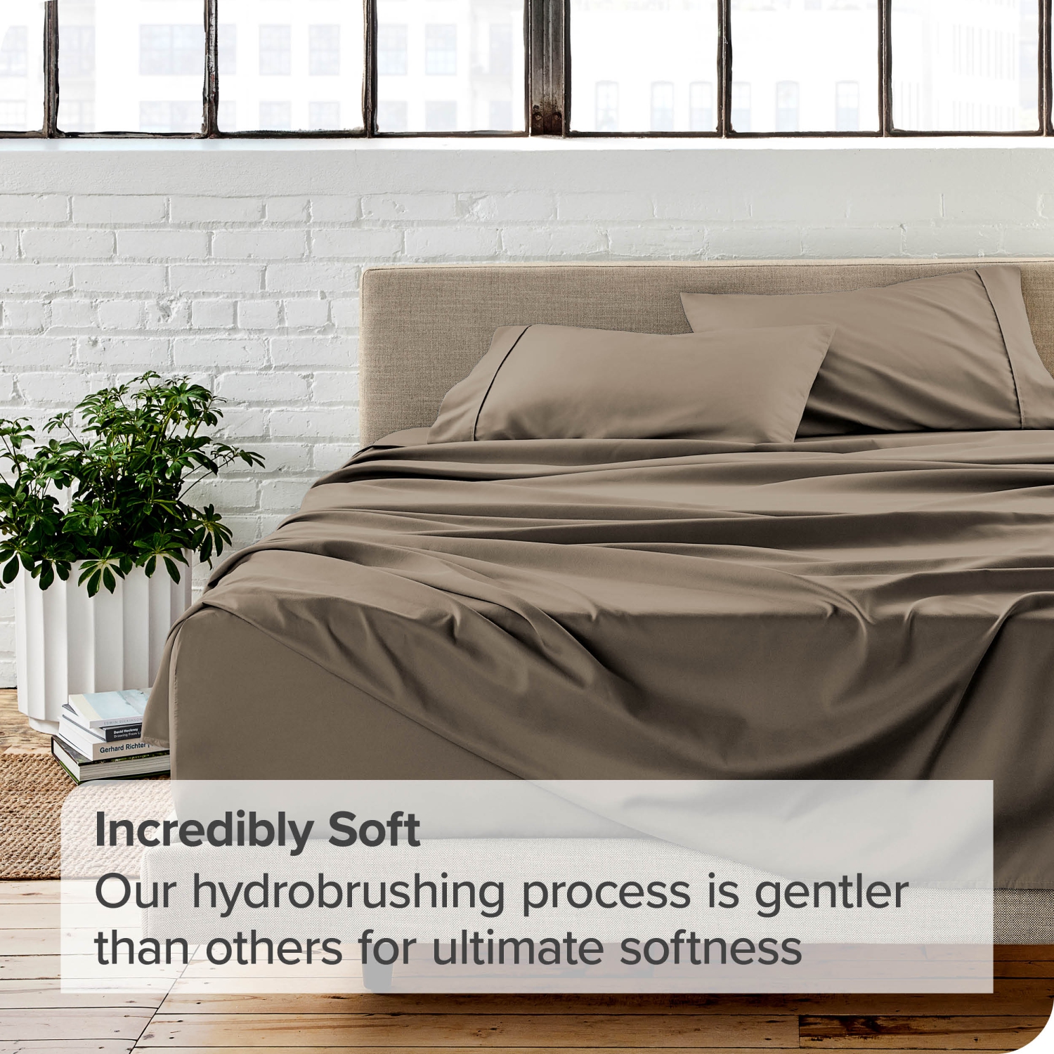 Bare Home Sheet Set - Premium 1800 Ultra-Soft Microfiber - Double Brushed - Hypoallergenic - Wrinkle Resistant